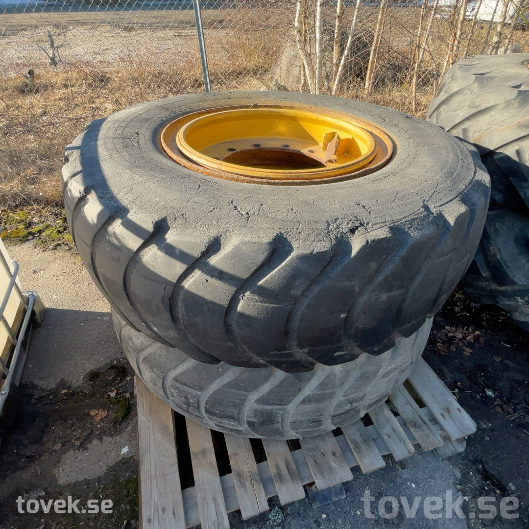 Däck till hjullastare 