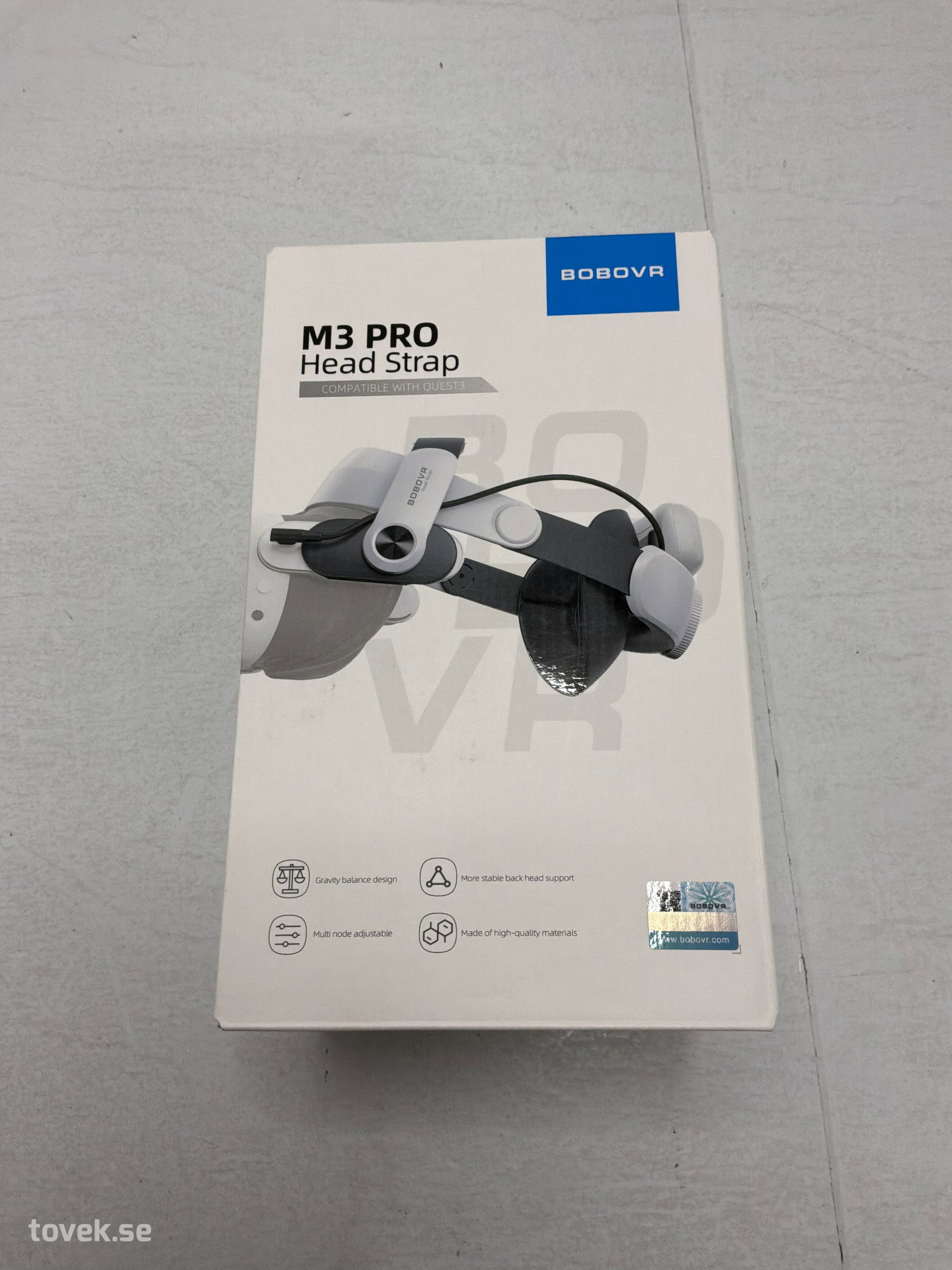 M3 Pro, Bobovr, Head Strap på auktion i Ätran hos Toveks Auktioner