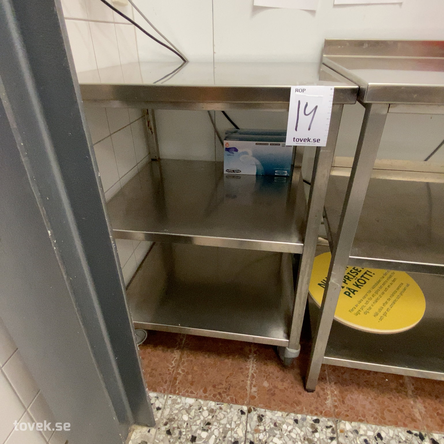 Rostfri rullbänk