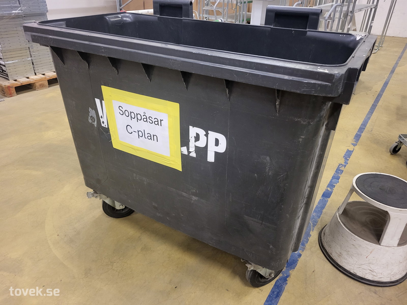 Sopkärl / Lagerpall / Blandat