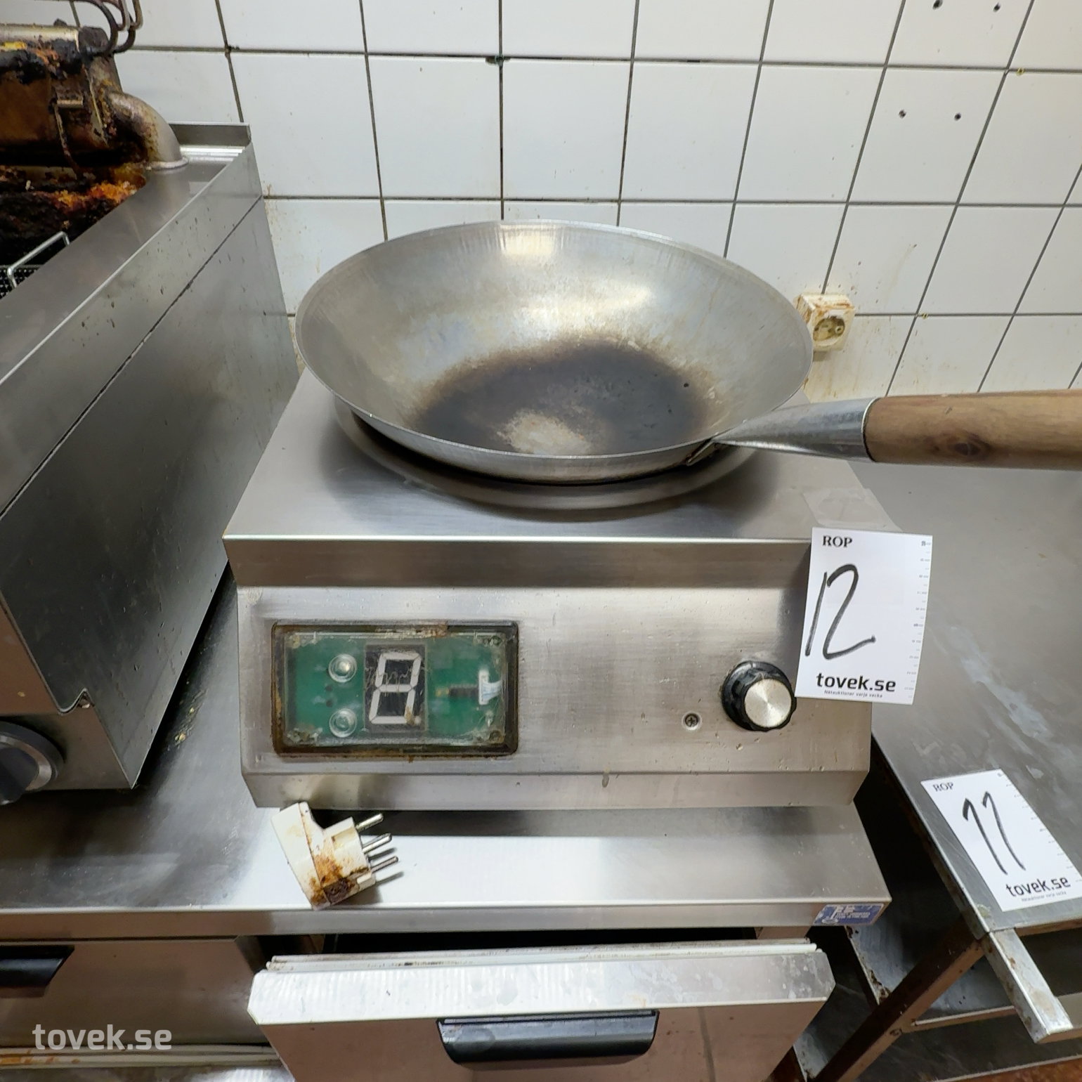 Wokpanna med induktion