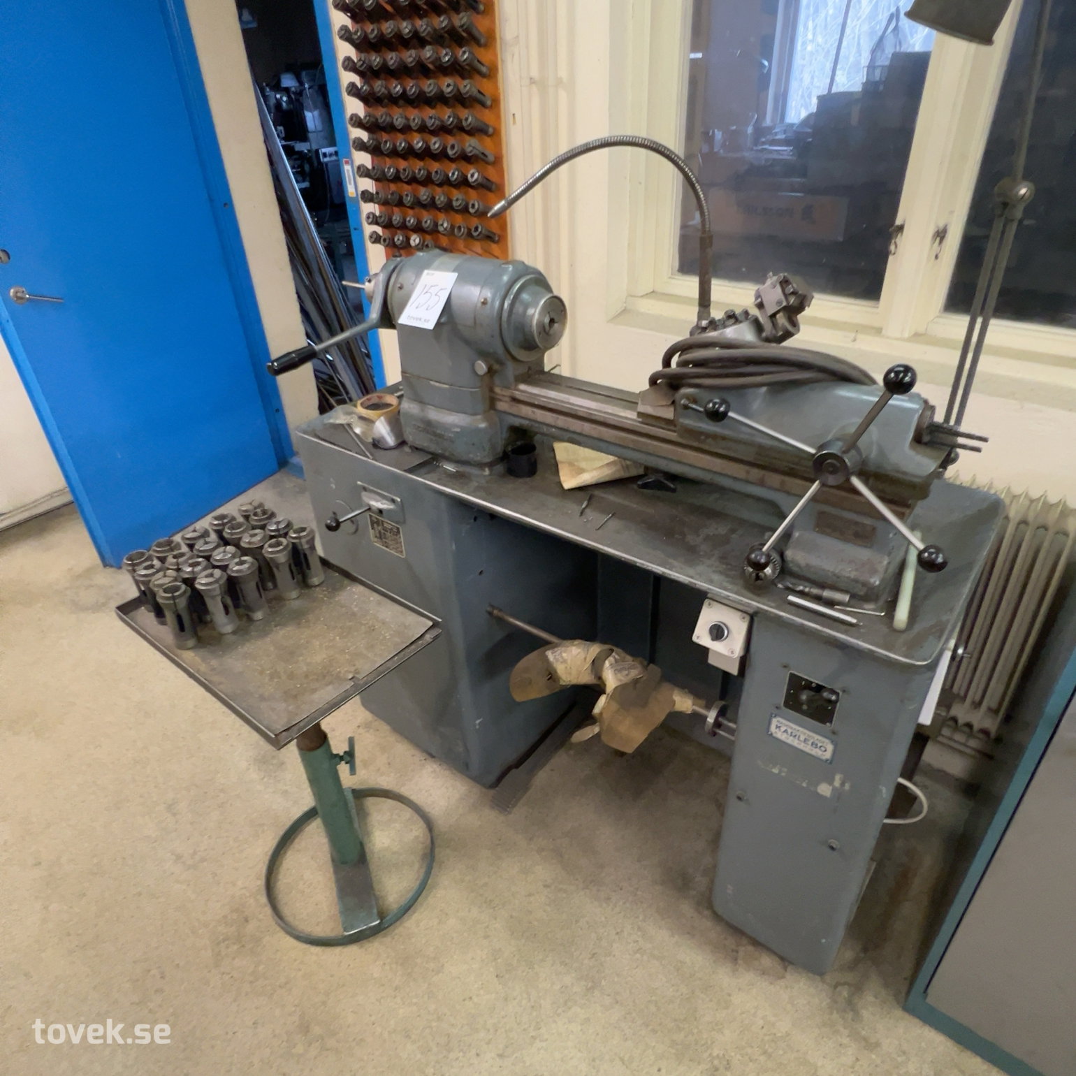 Svarv Schaublin 102 med extra konor 