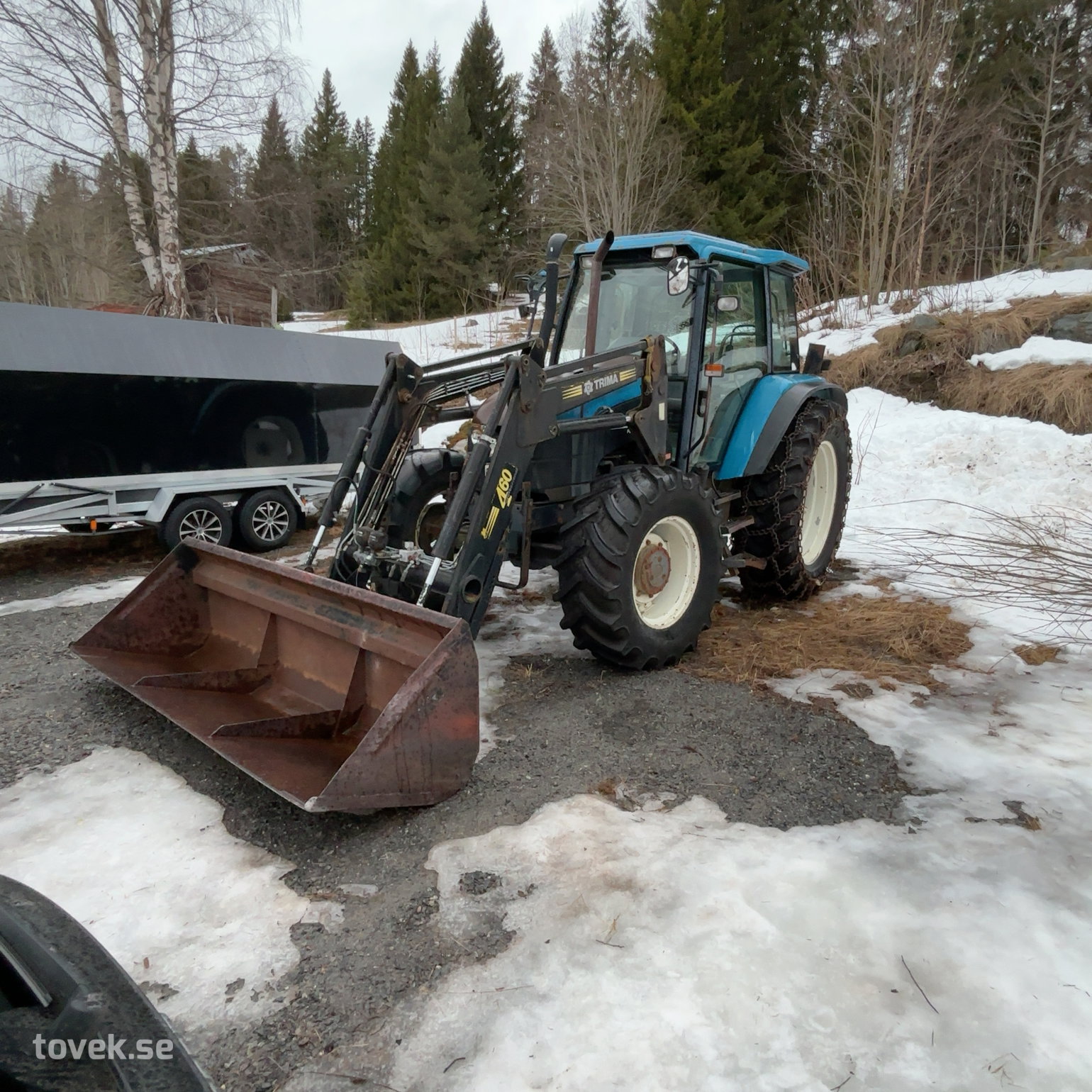 Traktor New Holland TS 90 4WD, 1998, Manuell/Tillsats