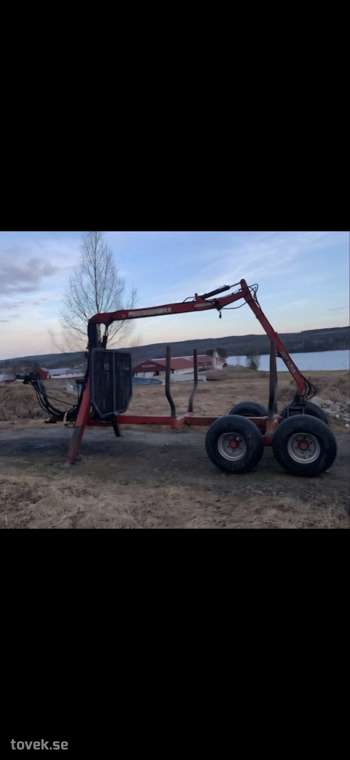 Timmervagn till traktor 