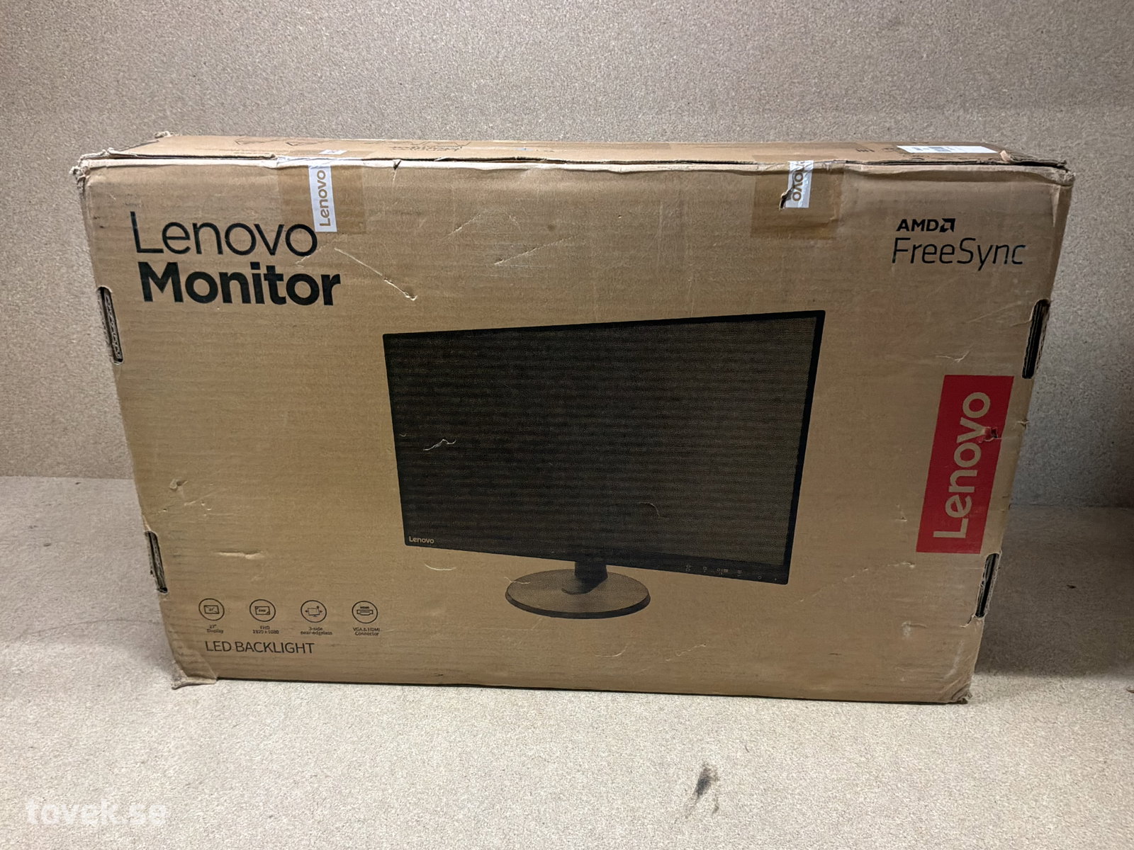 Monitor, Lenovo, D27-40 på auktion i Ätran hos Toveks Auktioner