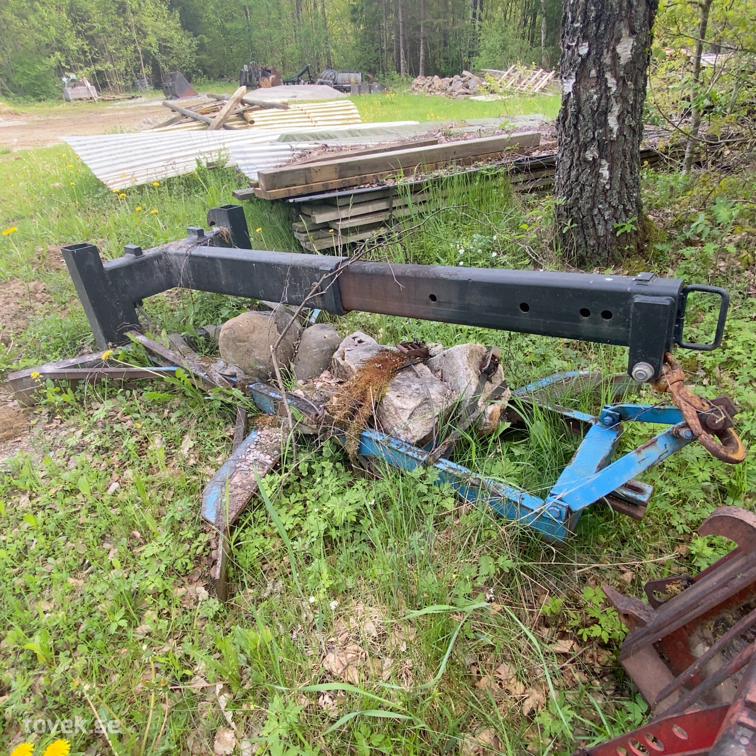 Lyftok och vägsladd med SMS-trimafäste