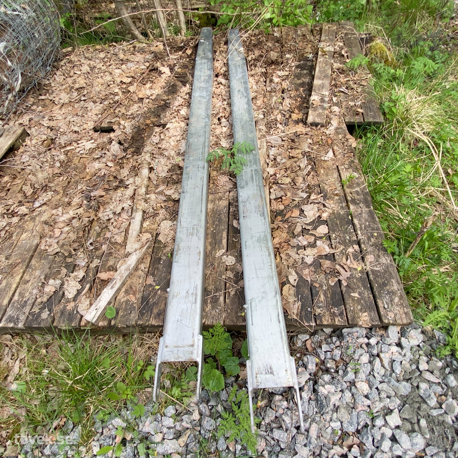 Förlängningsgafflar 2,5 m