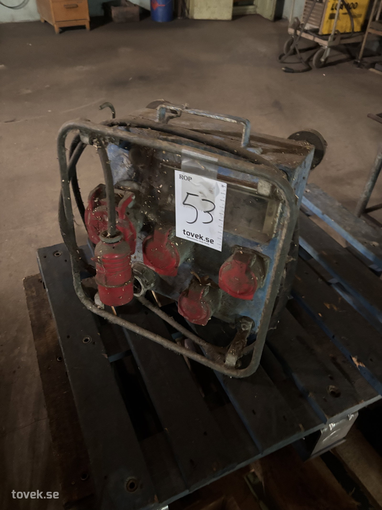 Elcentral samt fixtur, (rop 53)