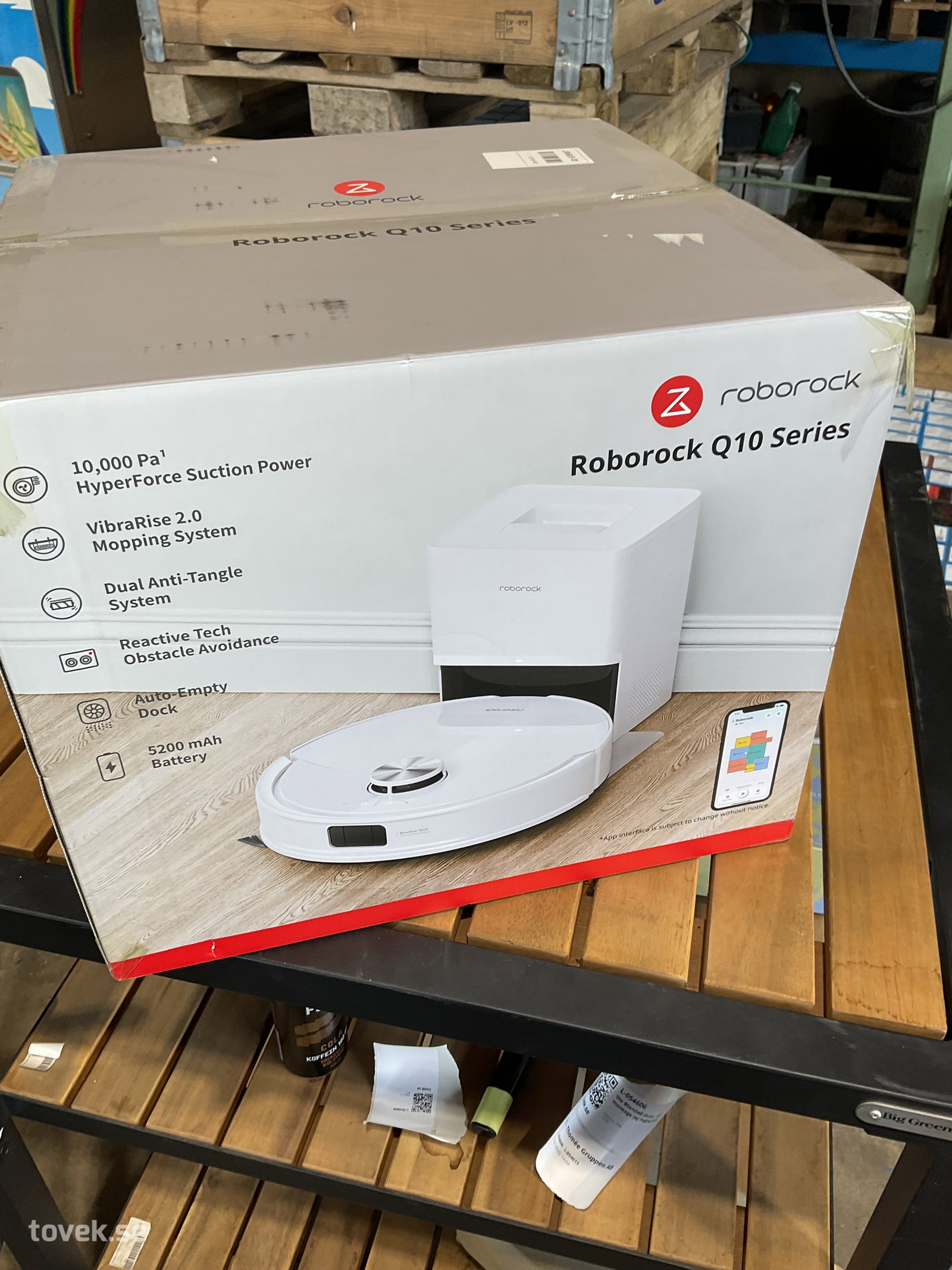 Robotdammsugare Roborock Q10 VF, ny i kartong