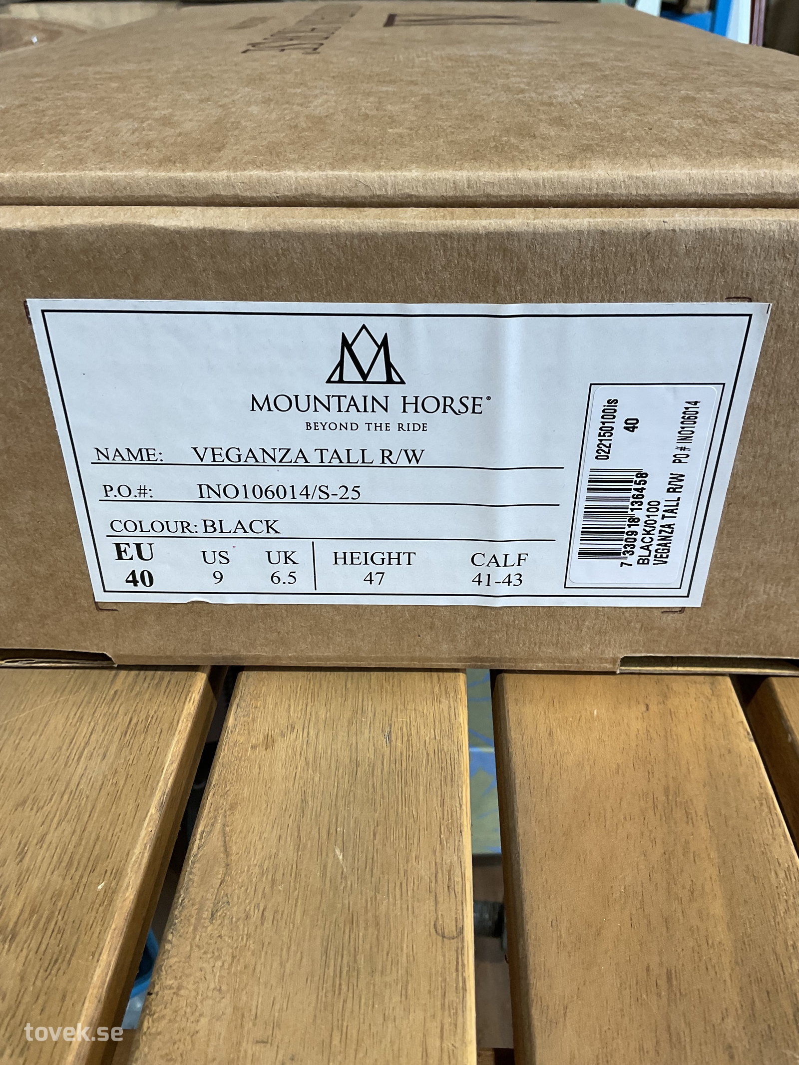 Mountain Horse Veganza Ridstövlar Svart