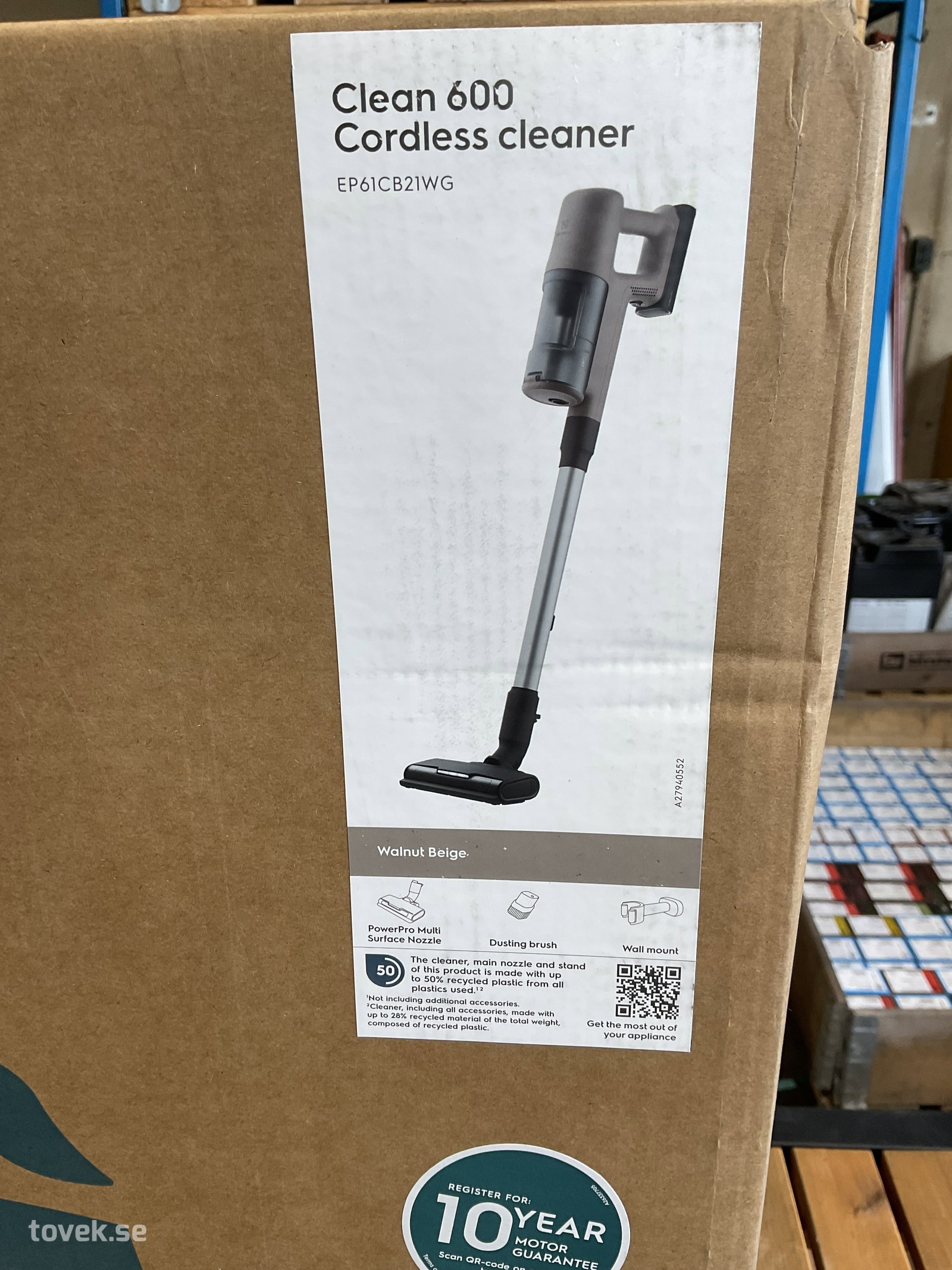 Skaftdammsugare Electrolux