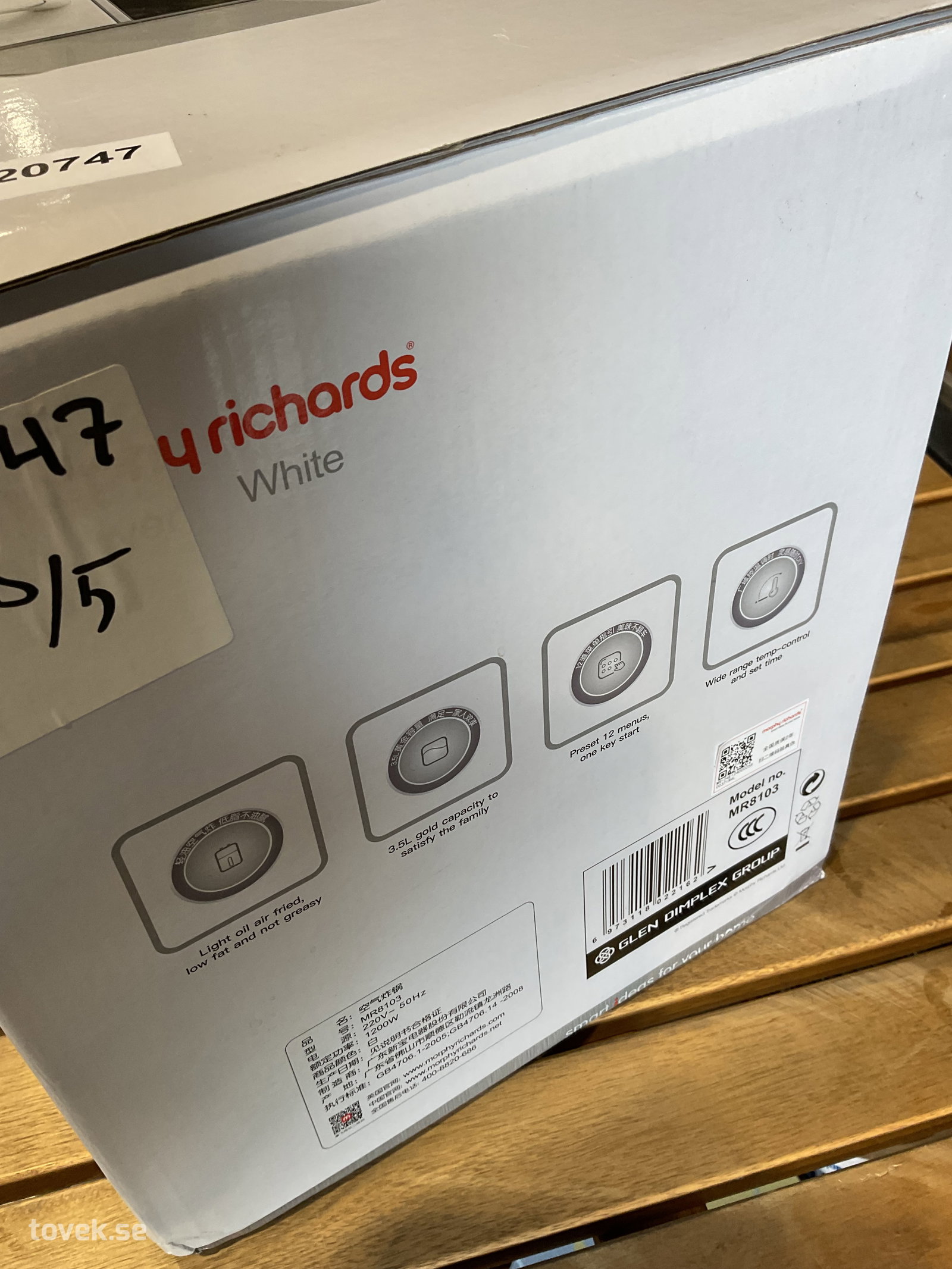 Airfryer Murphy Richards