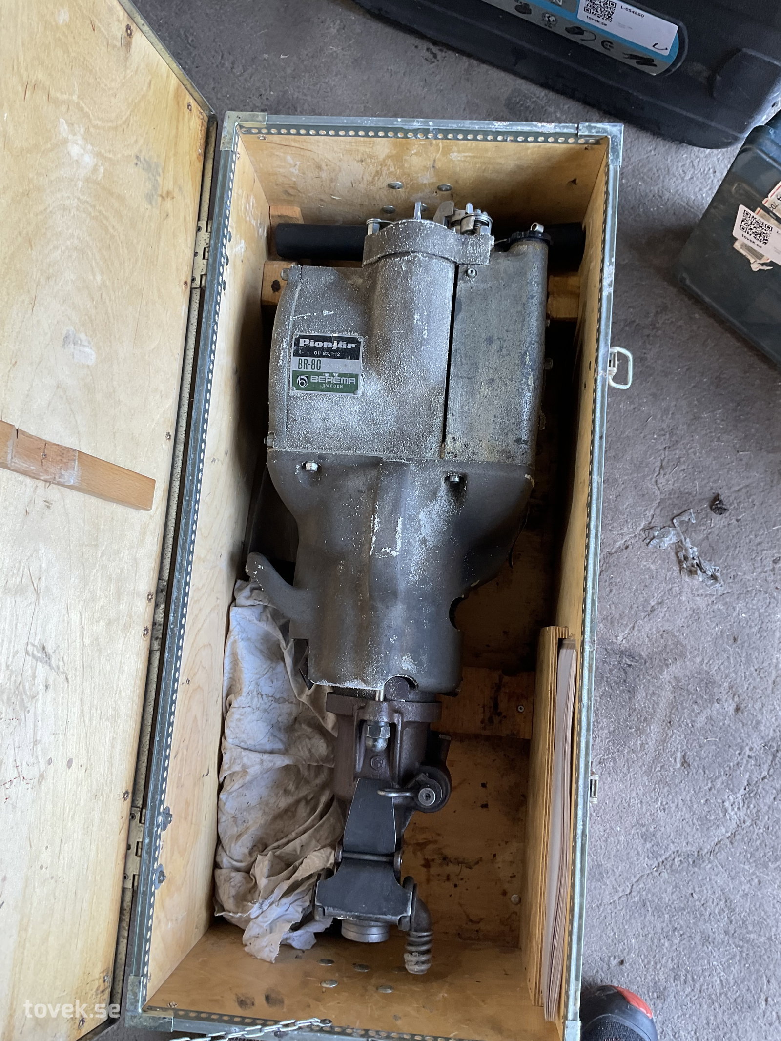 Bergborrmaskin Berema Pionjär BR-80