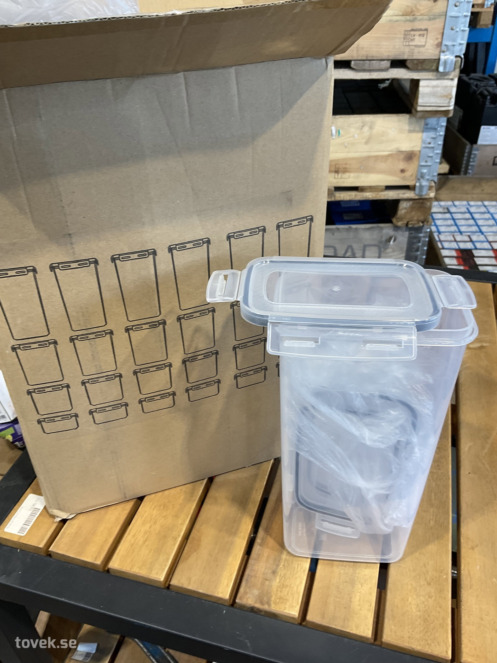 Set med Food Containers 24 st