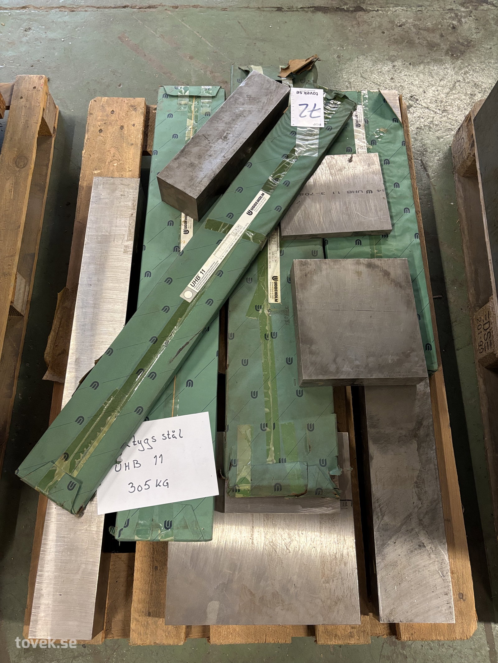 Verktygsstål UHB 11, ca 305kg