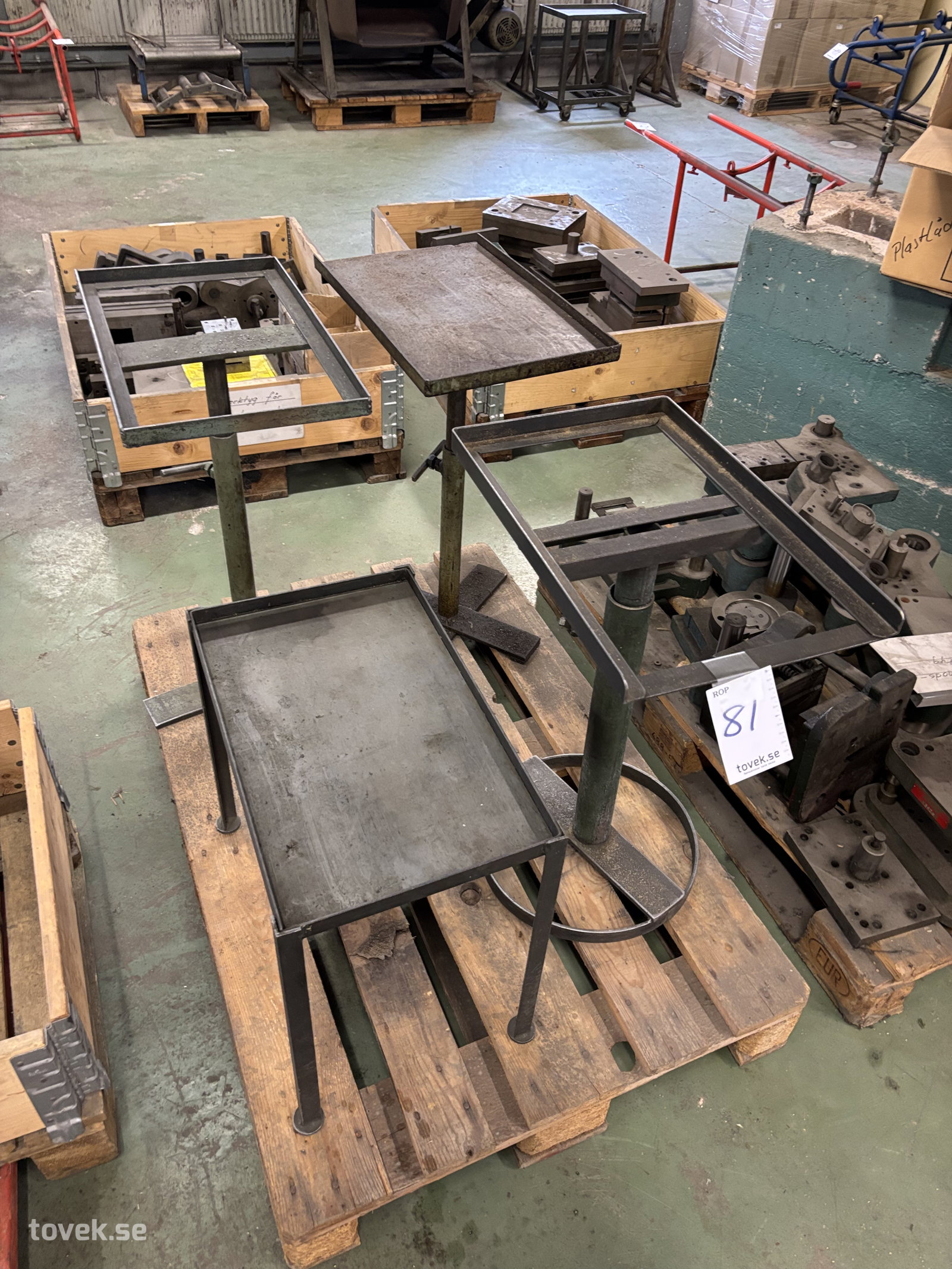 Avlastningsbord, 4 st