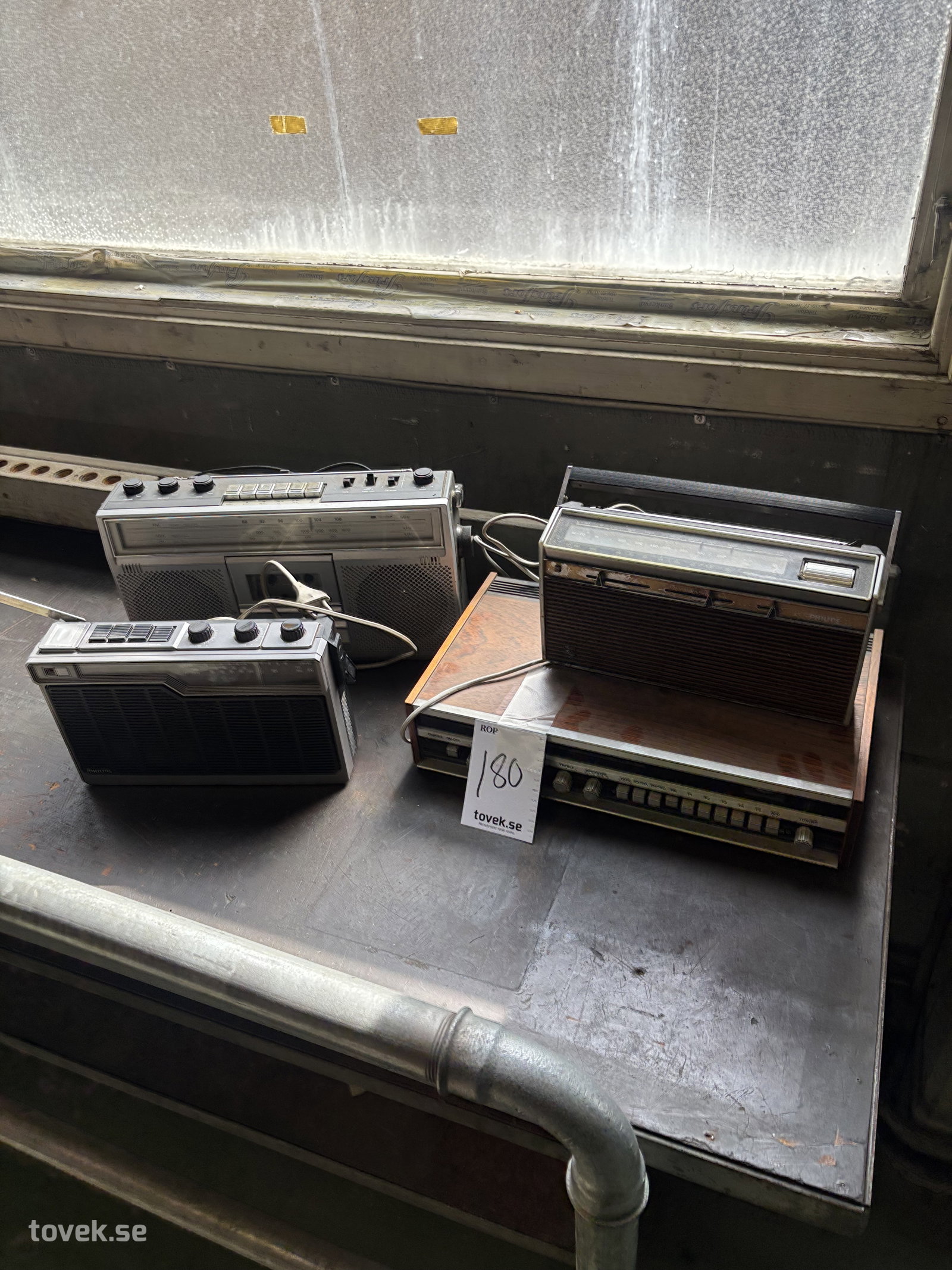 Retro radio 3 st fungerar 