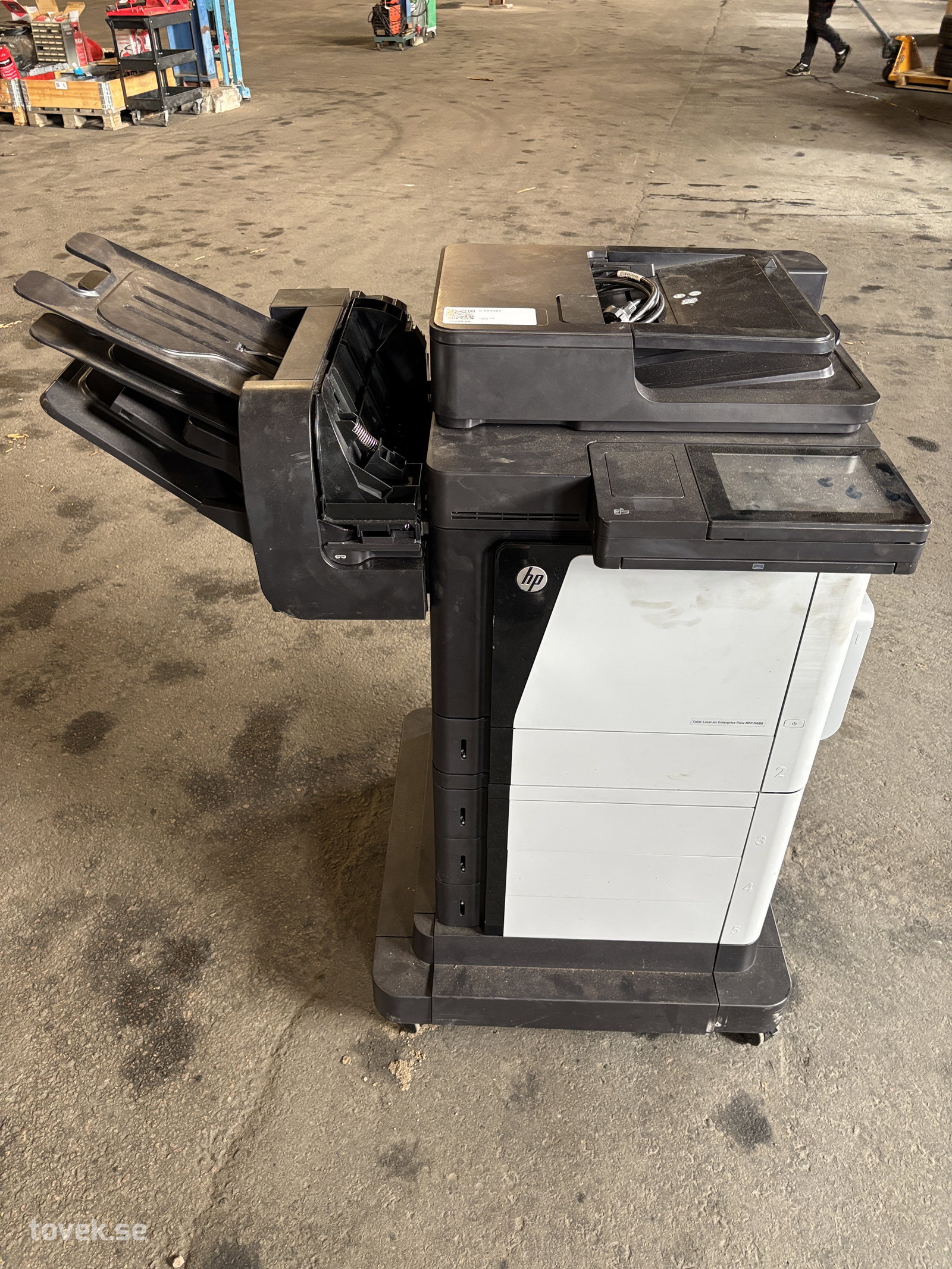 Kopiator, HP Color LaserJet Enterprise Flow MFP M680 på auktion i Ätran hos Toveks Auktioner