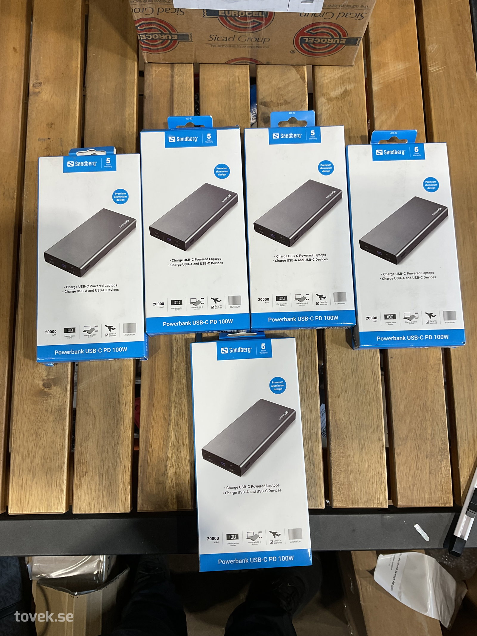 Powerbank 5 st