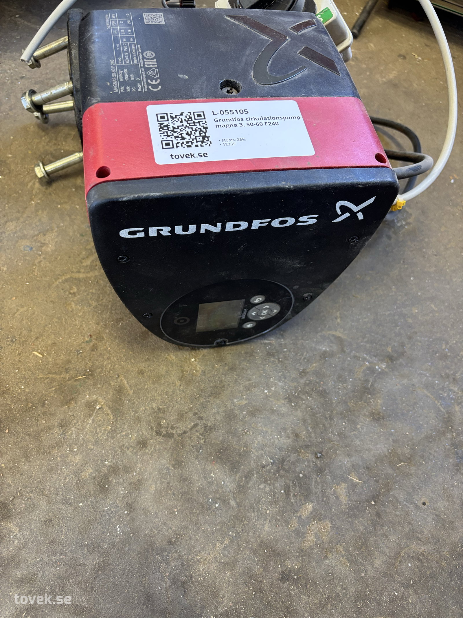 Grundfos cirkulationspump magna 3. 50-60 F240
