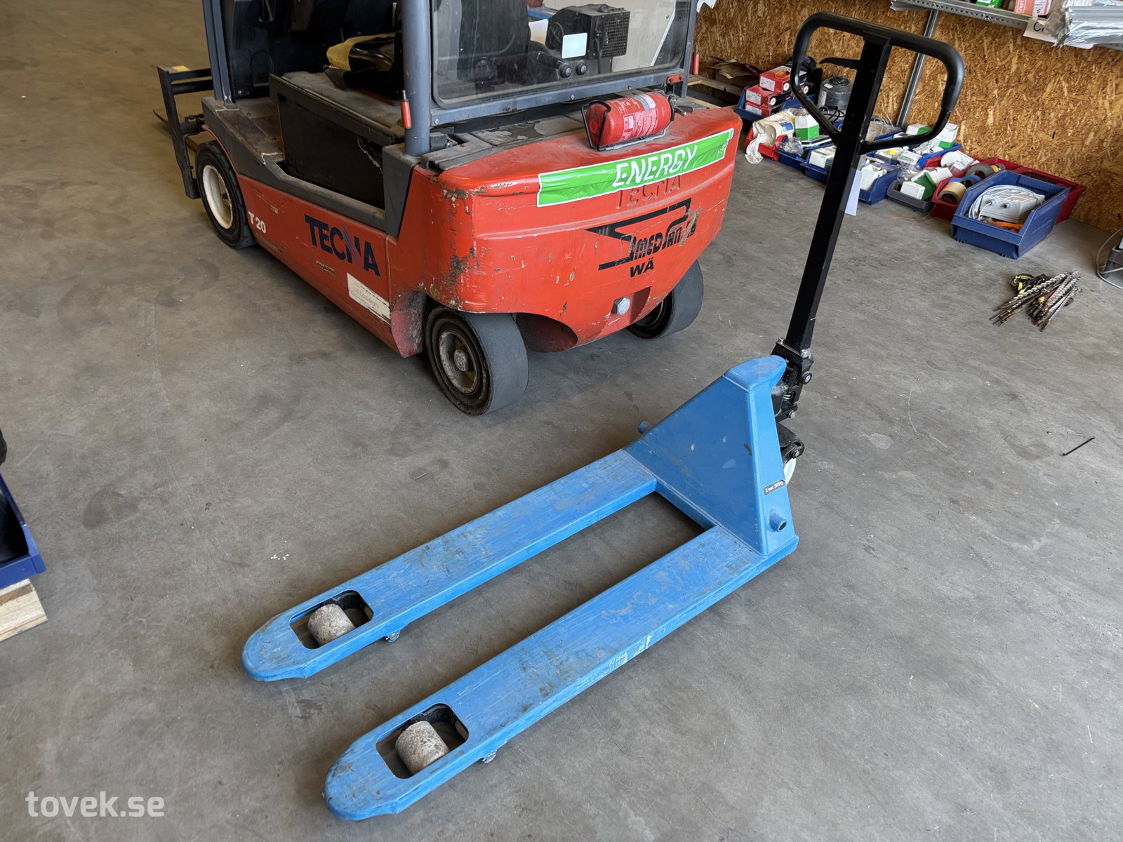 Pallyftare, 2.5T, 115cm gafflar