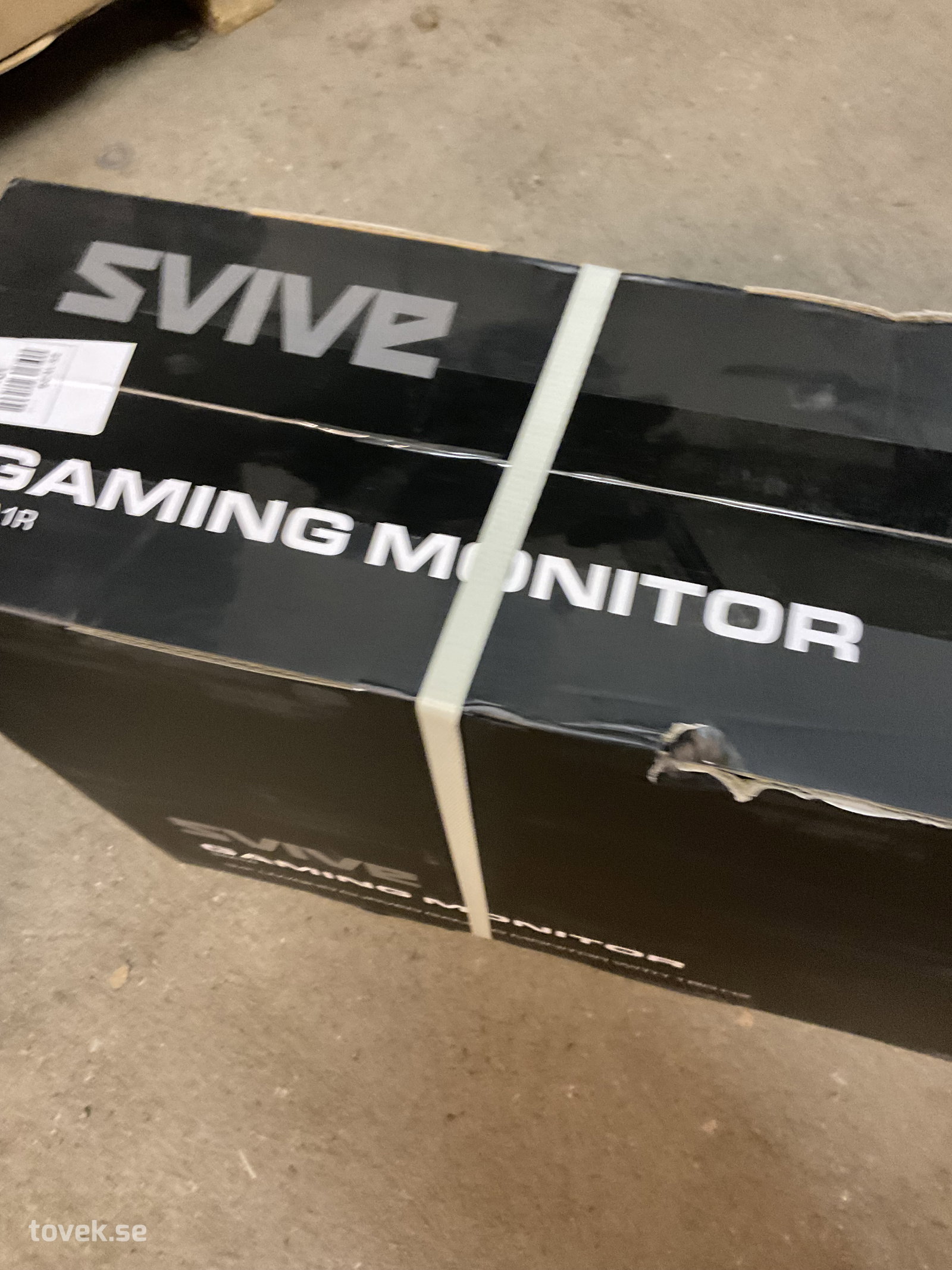 Gamingmonitor, ny i kartong