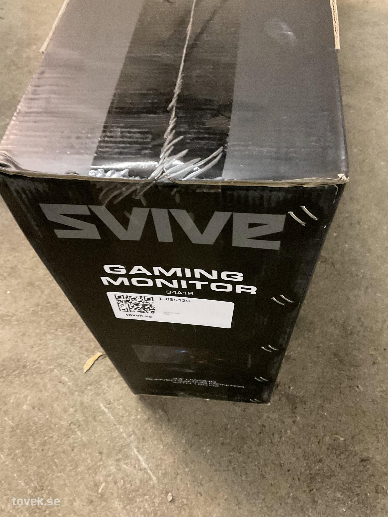 Gamingmonitor, ny i kartong
