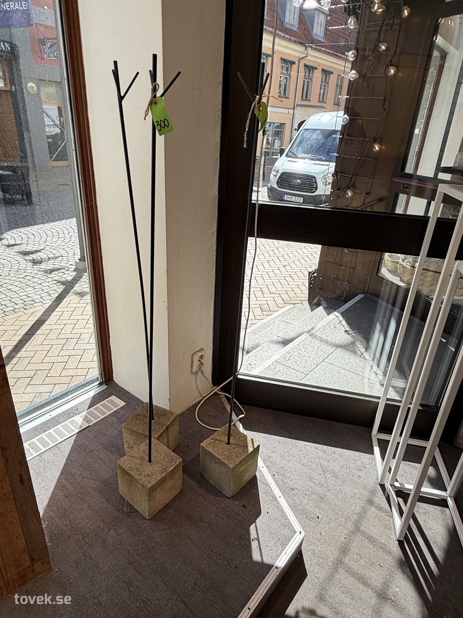 Krans/ampelhängare, höjd ca 1,40