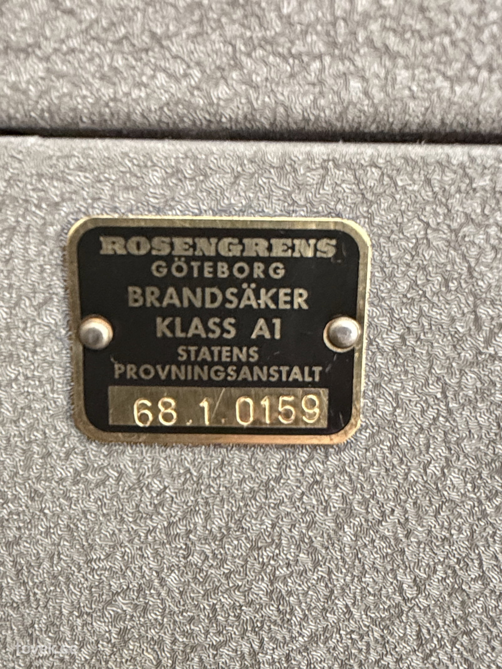 Kassaskåp Rosengrens B=49, H=60