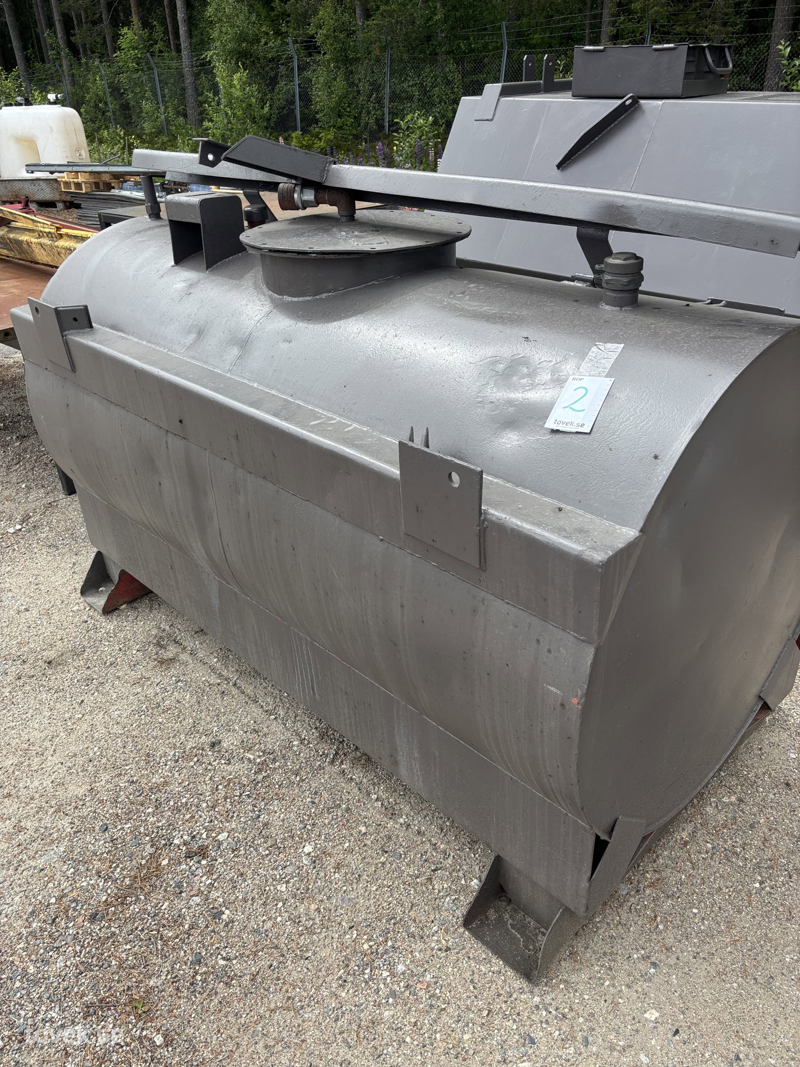Entreprenad dieseltank påbörjad renovering