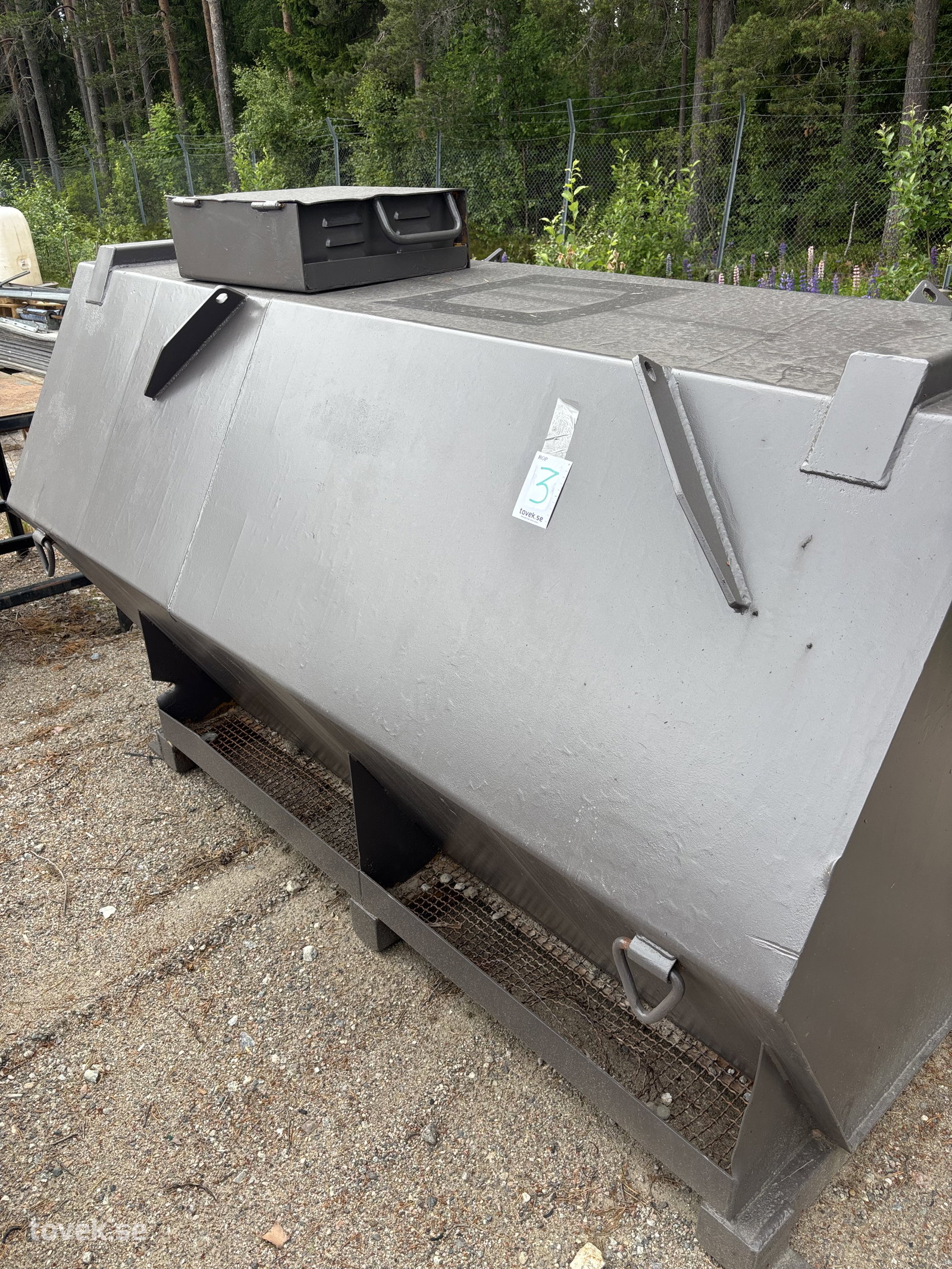 Entreprenad dieseltank påbörjad renovering