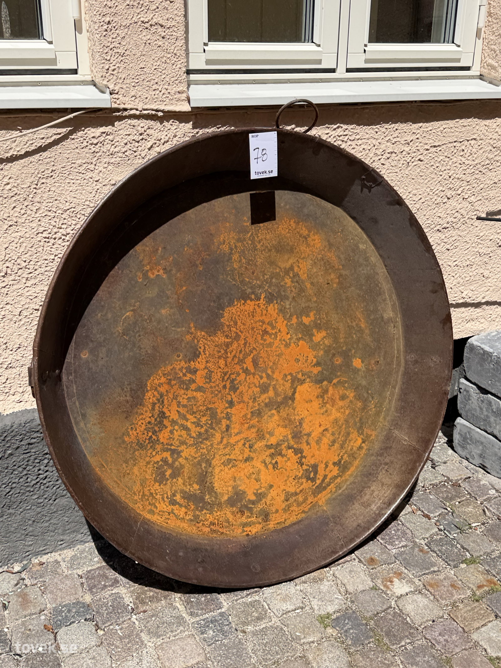 Plåtkar diam 1,12