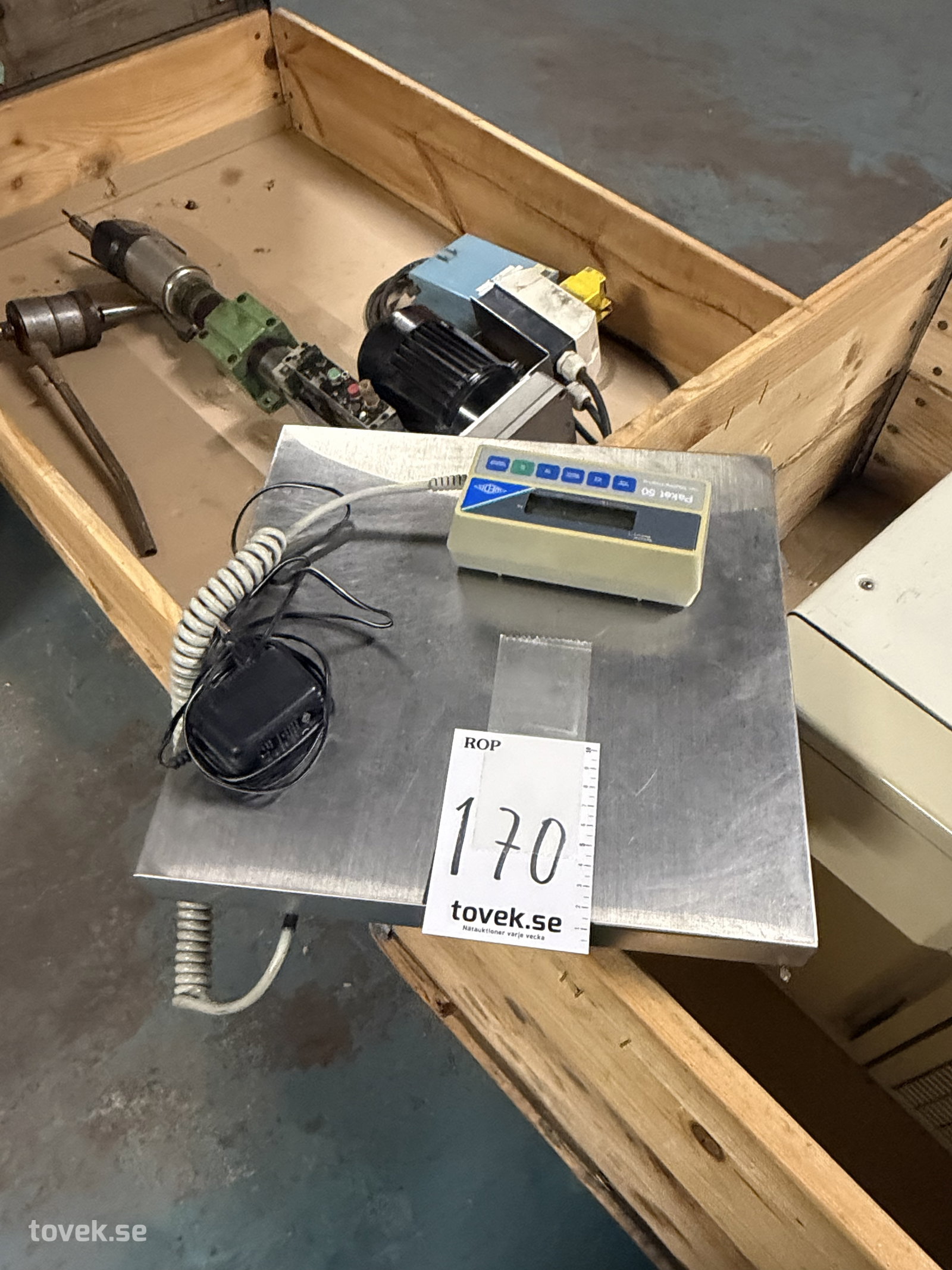 Våg elektrisk, max 50 kg 