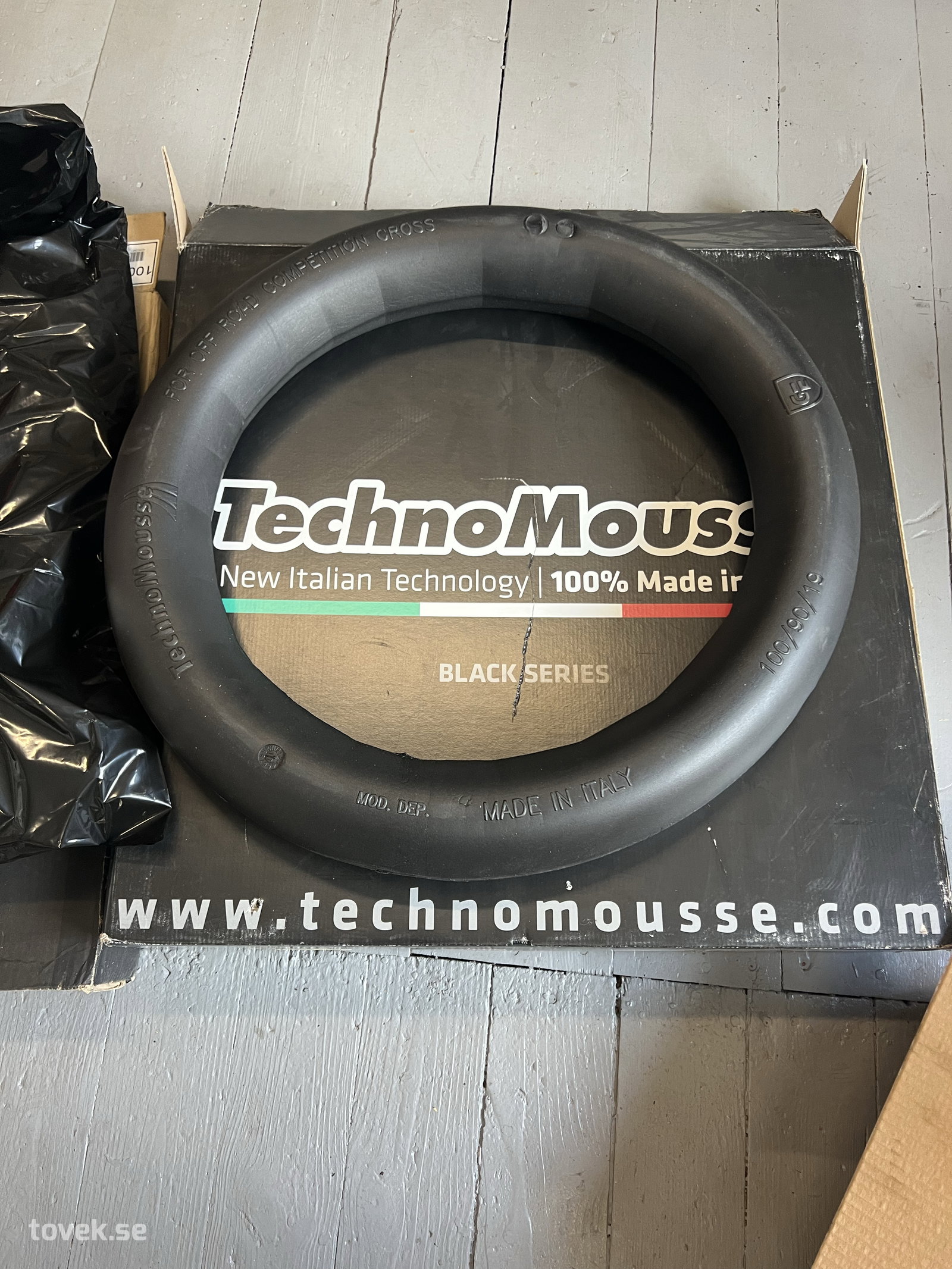 Techno Mousse x 2 samt slangar