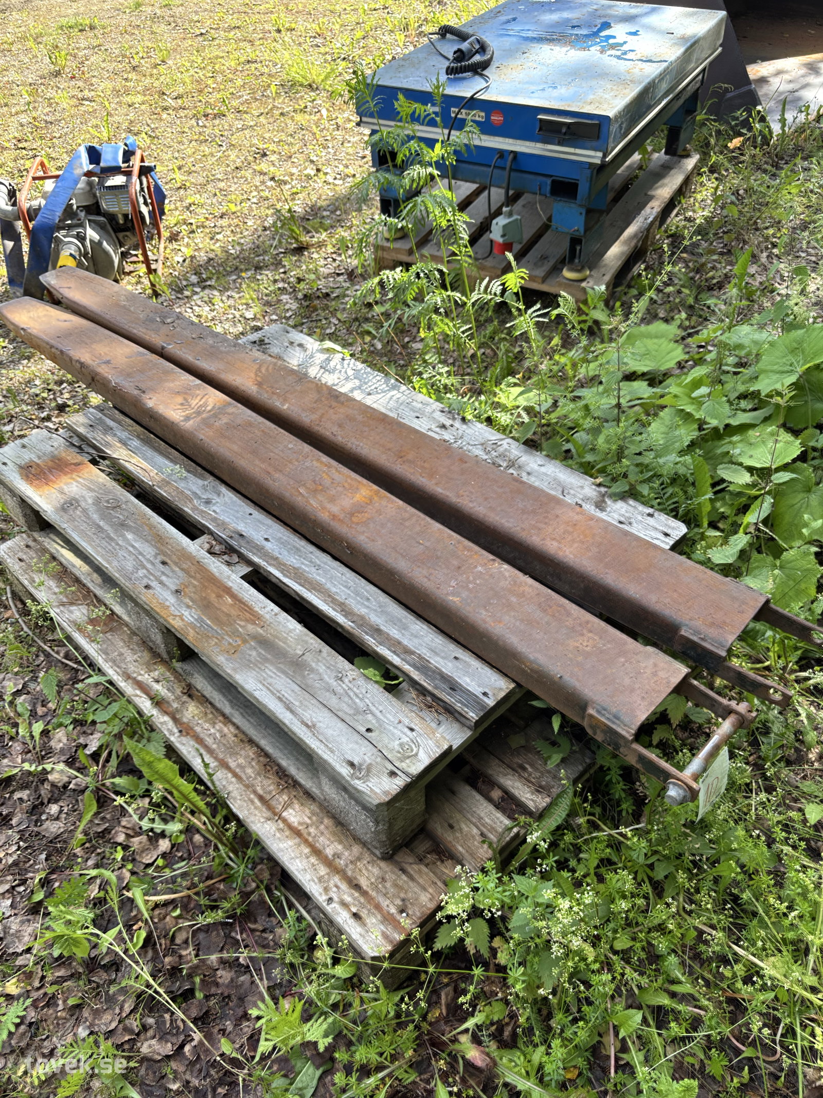 Förlängningsgafflar 2000 mm