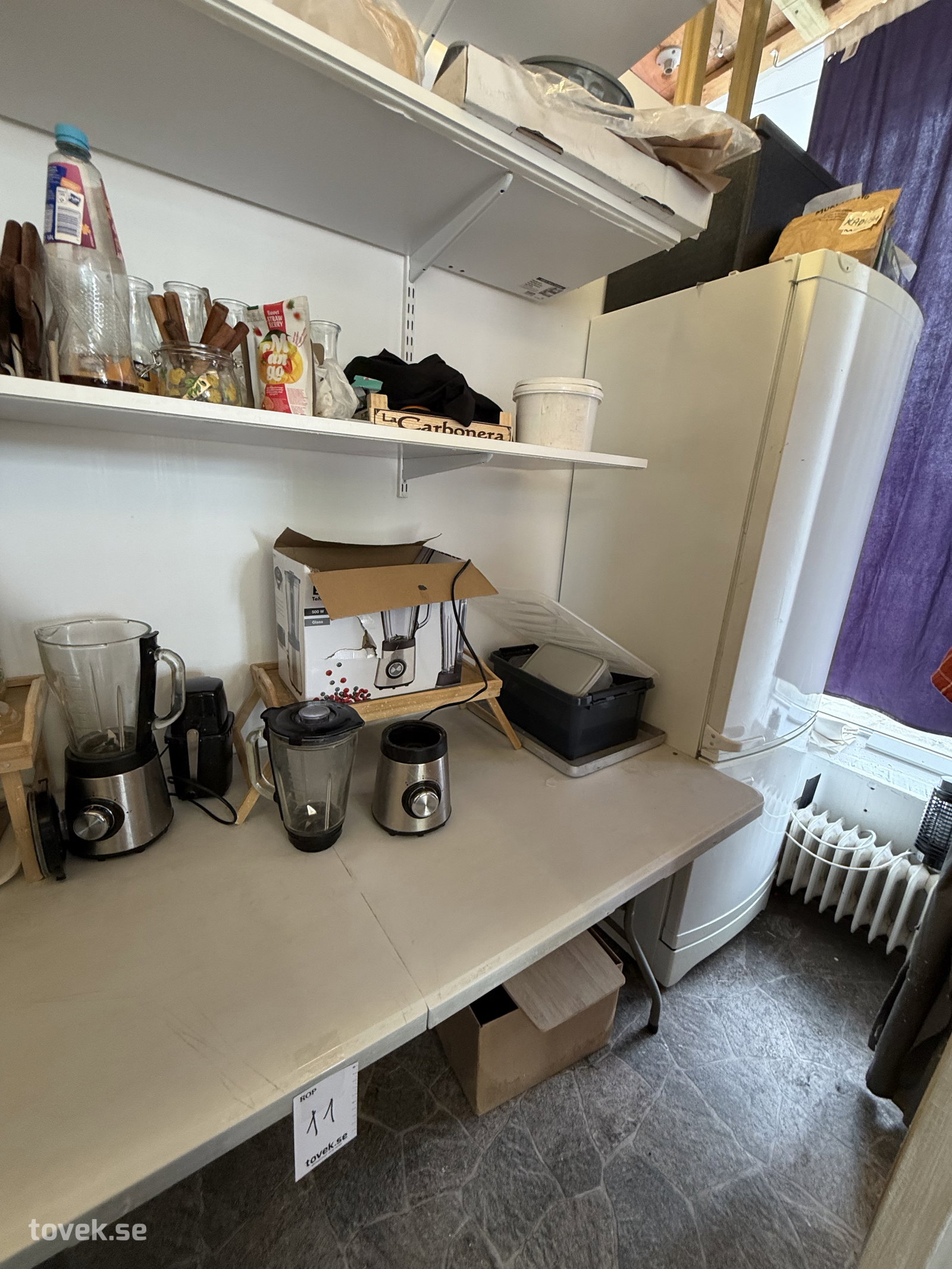 Kyl/frys samt allt löst i köket