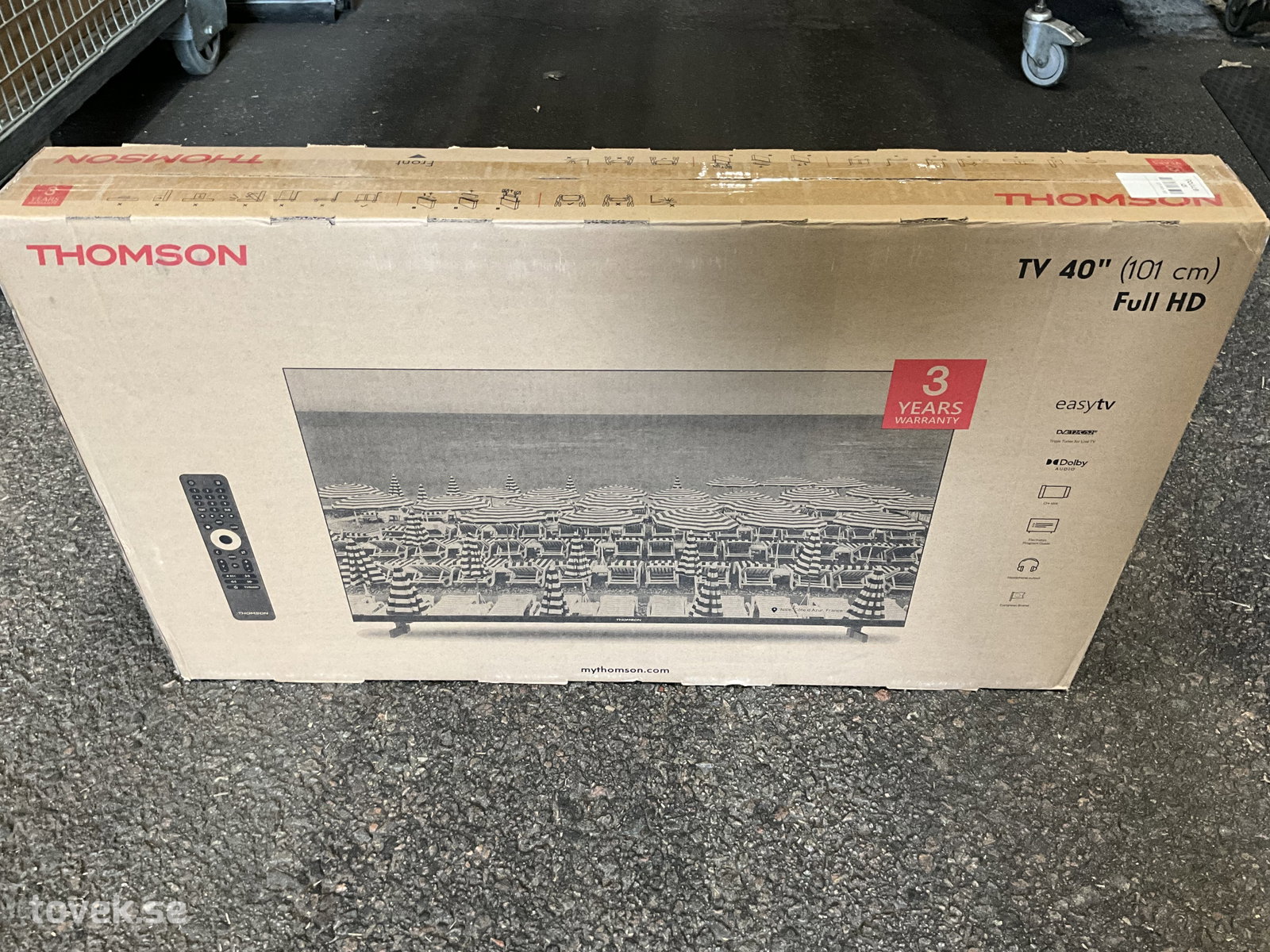 Tv 40” Thomson 40FD2S13 på auktion i Ätran hos Toveks Auktioner
