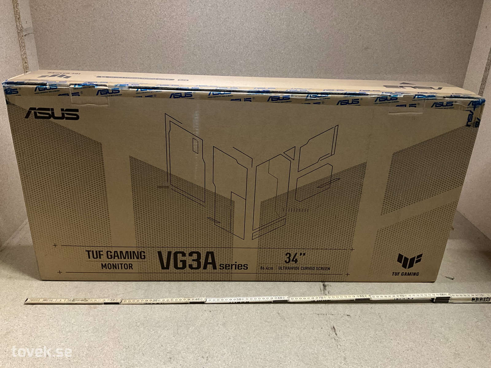 TUF Gaming Monitor 34” ASUS VG3A på auktion i Ätran hos Toveks Auktioner