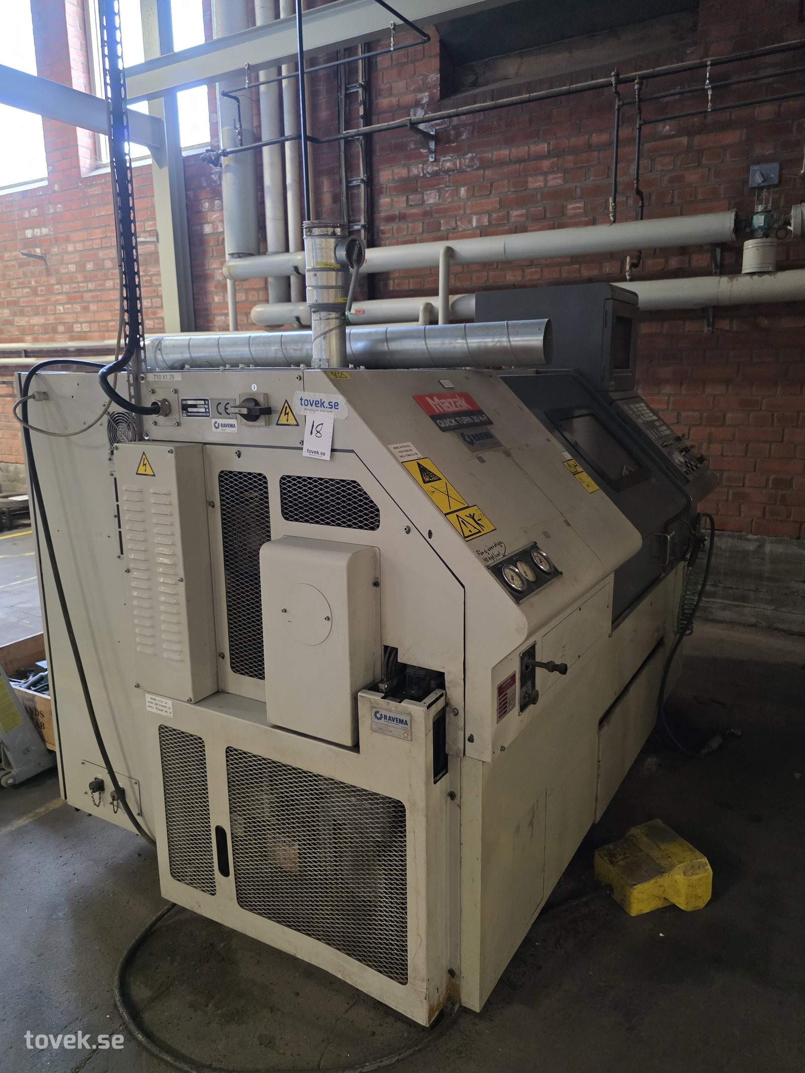 Mazak Quickturn 20 H-P CNC Maskin - 1997