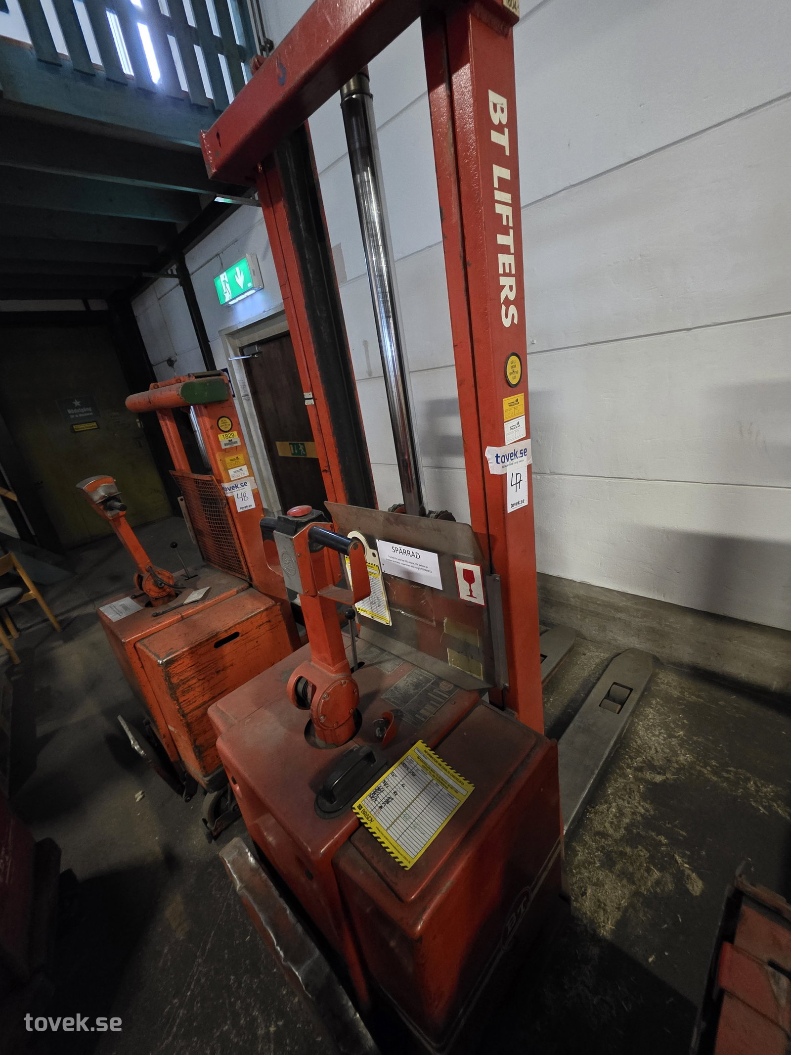 Äldre BT Stapeltruck