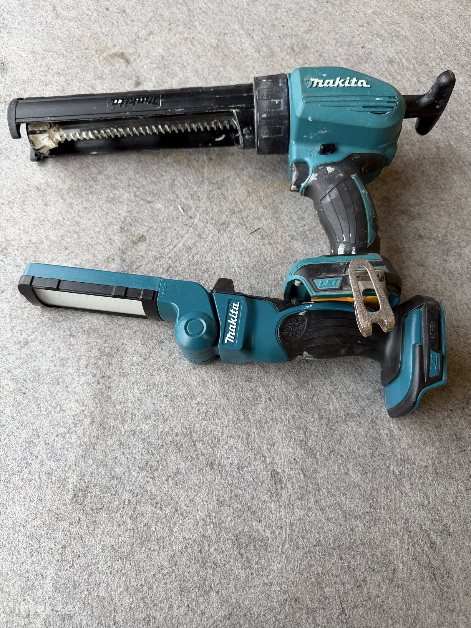Fogpistol och arbetslampa Makita