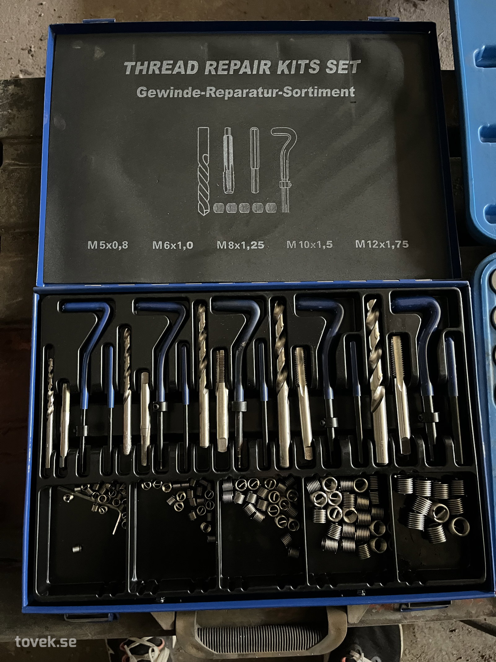 Thread Repair Kits Set Gängreparationssats