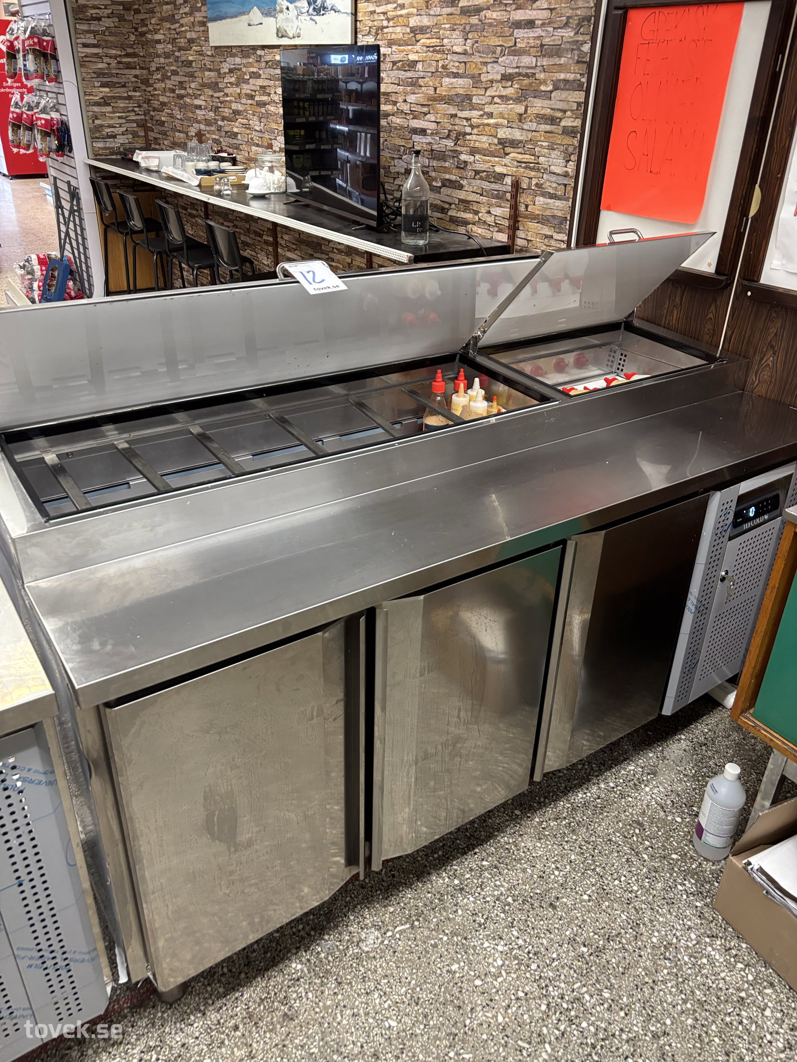 Kylbänk tefcold SS-7300-BB (installerad sept 2025)