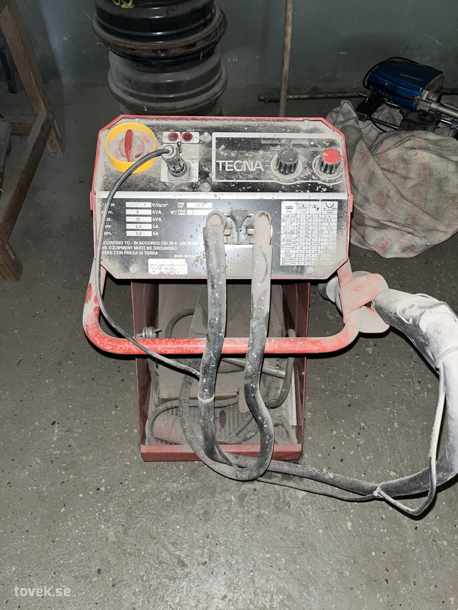 Punktsvets Tecna 3470