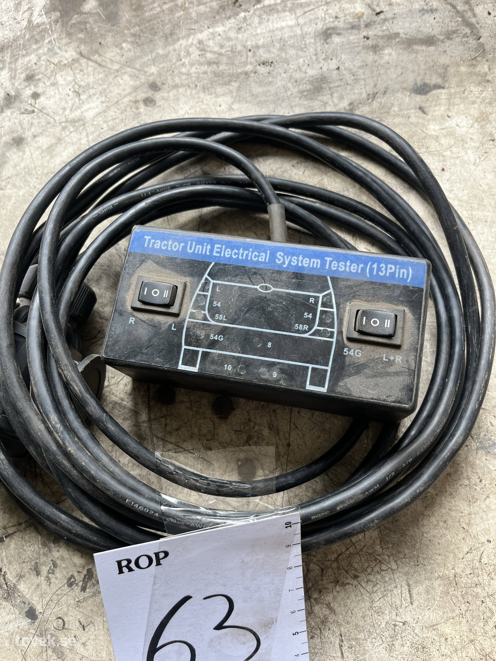 Dragfordonstest  Electrical System Tester