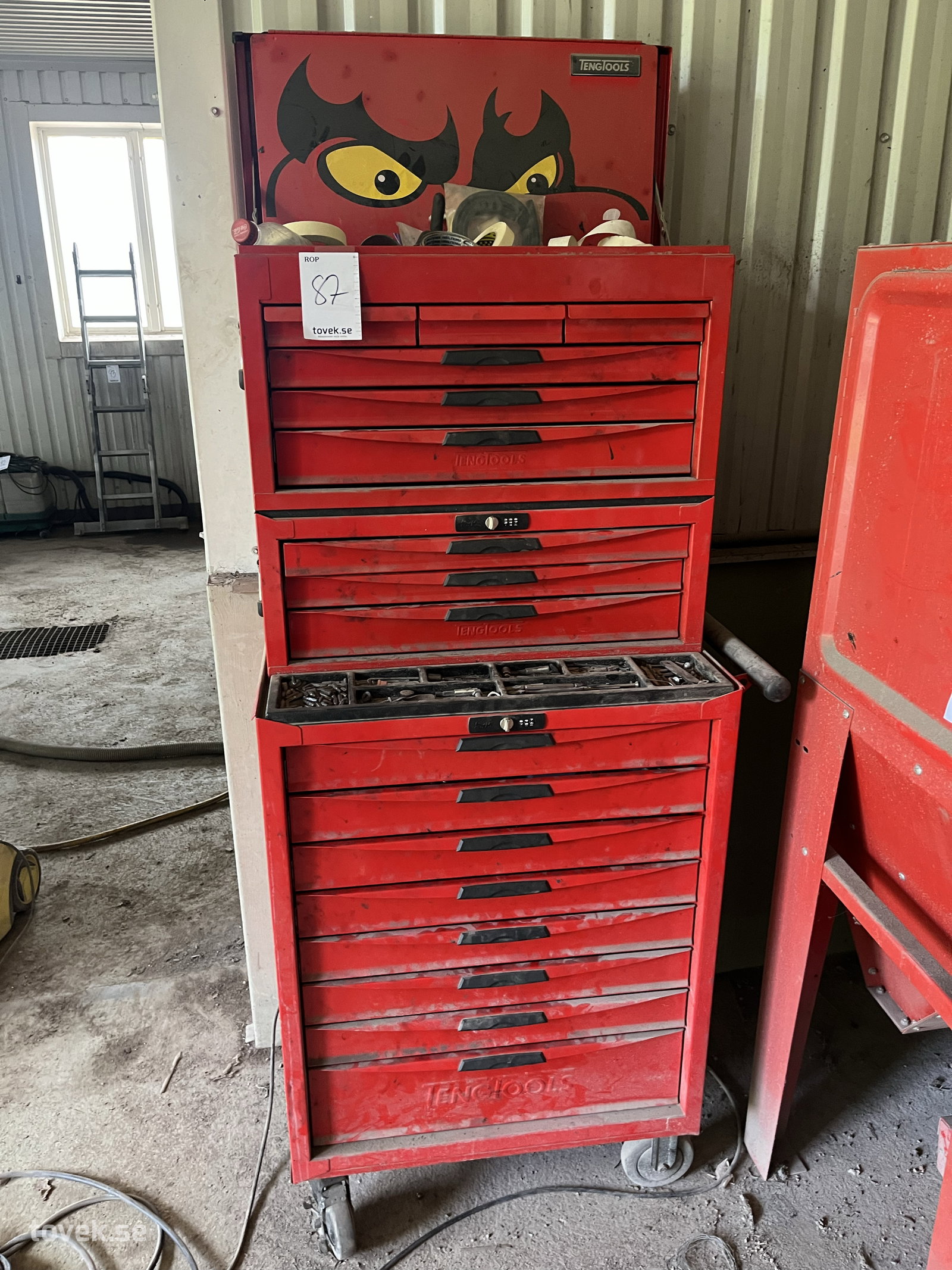 Tengtools verktygskåp 
