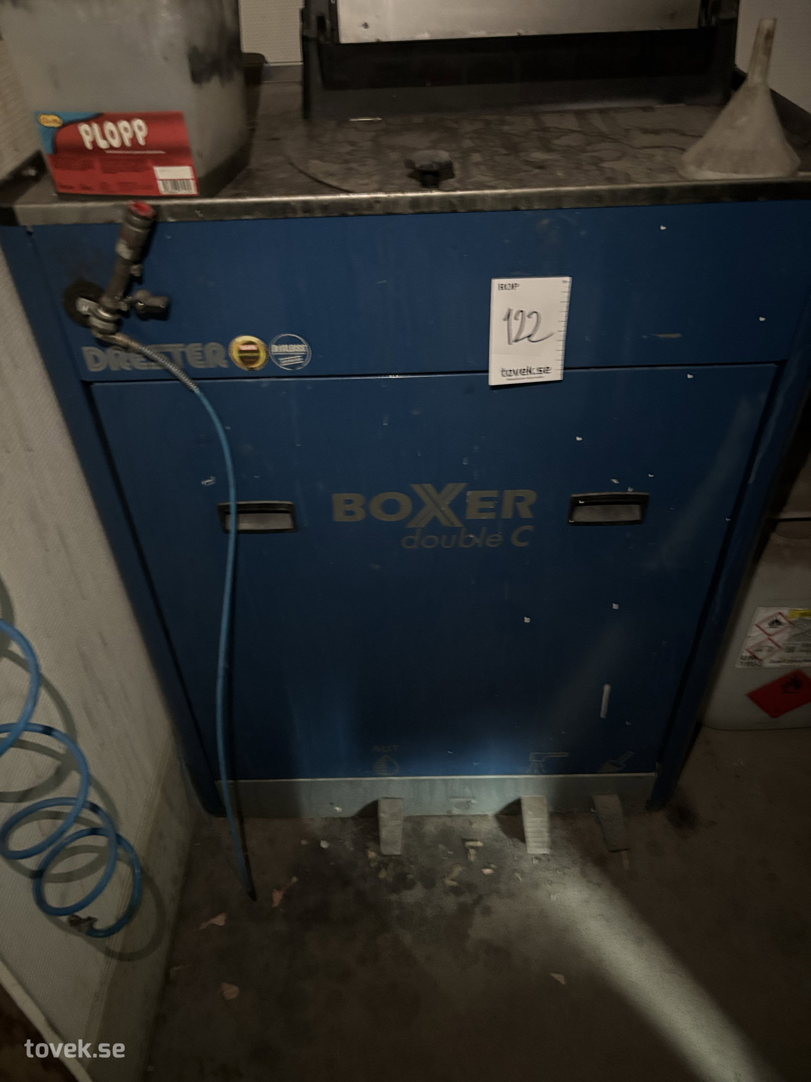 Pistoltvätt för lackerings spruta Drester Boxer Double C