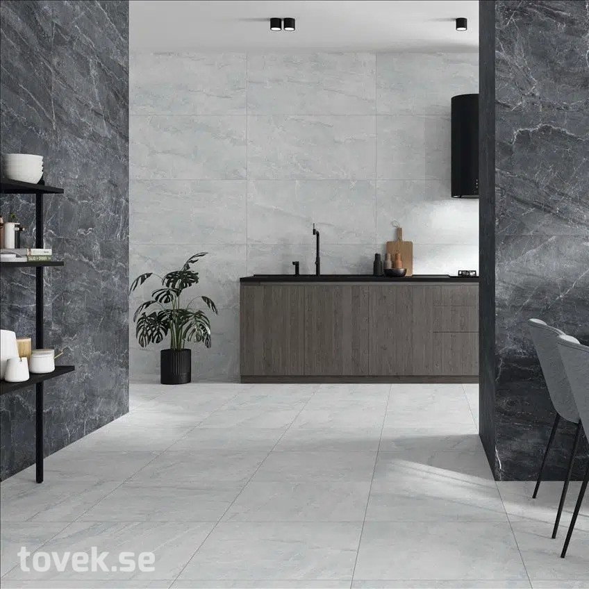 Klinker Sublime Ljusgrå Polerad 60×120 - 12 kvm 