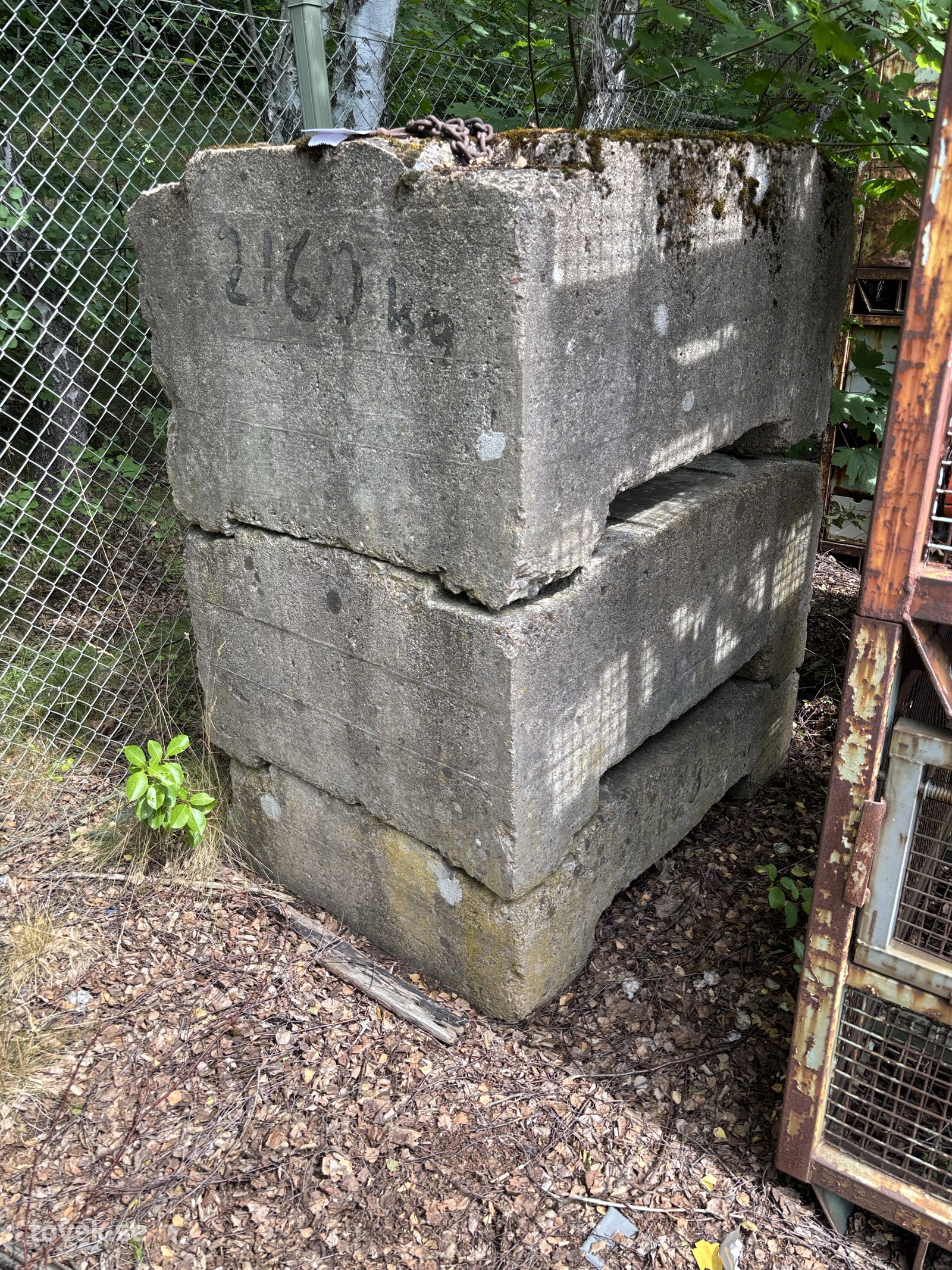 Cementblock 3 st 
