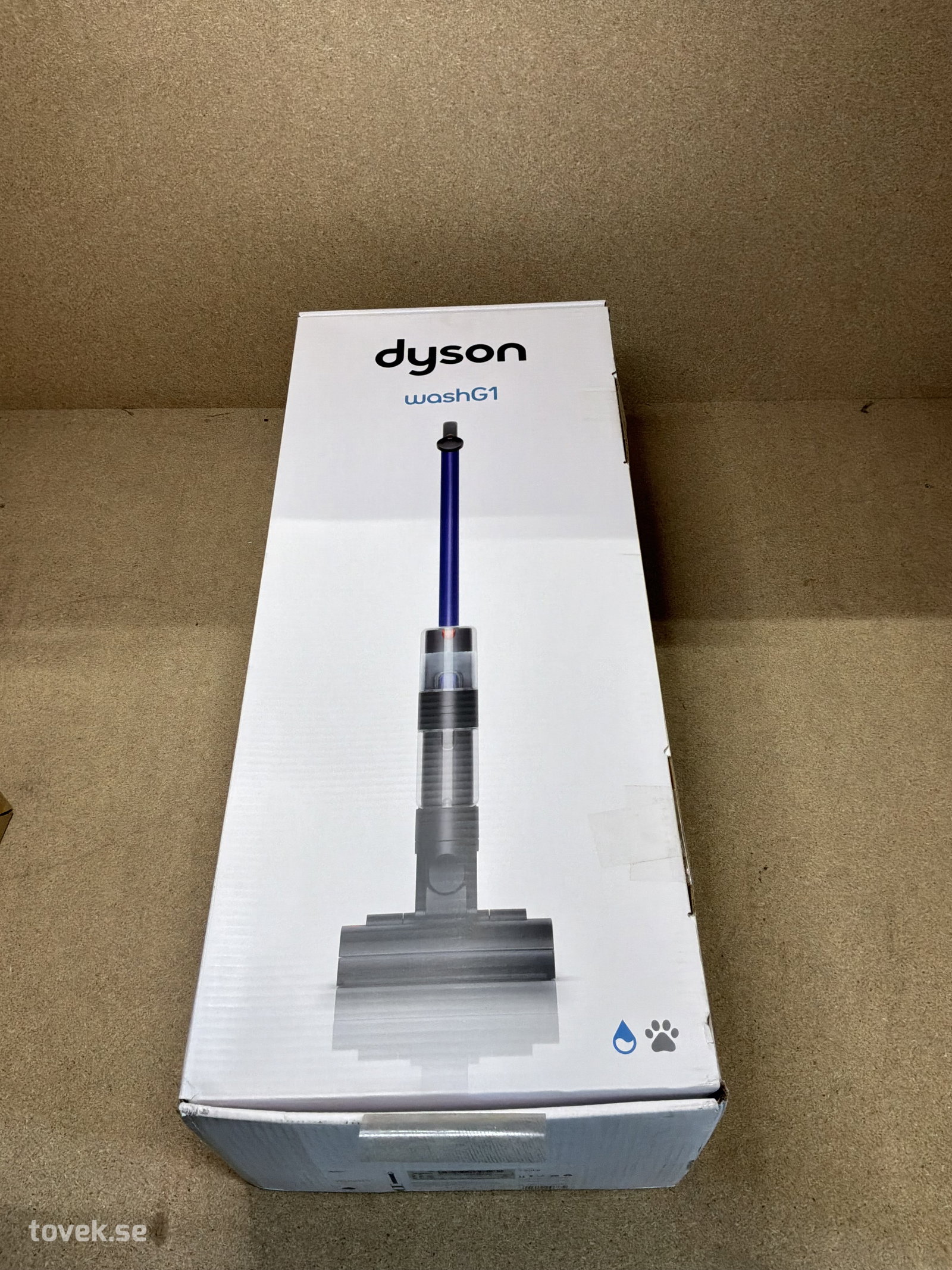 Golvtvättare, Dyson, WashG1, bruten förpackning, ev. begagnad, okänt skick på auktion i Ätran hos Toveks Auktioner